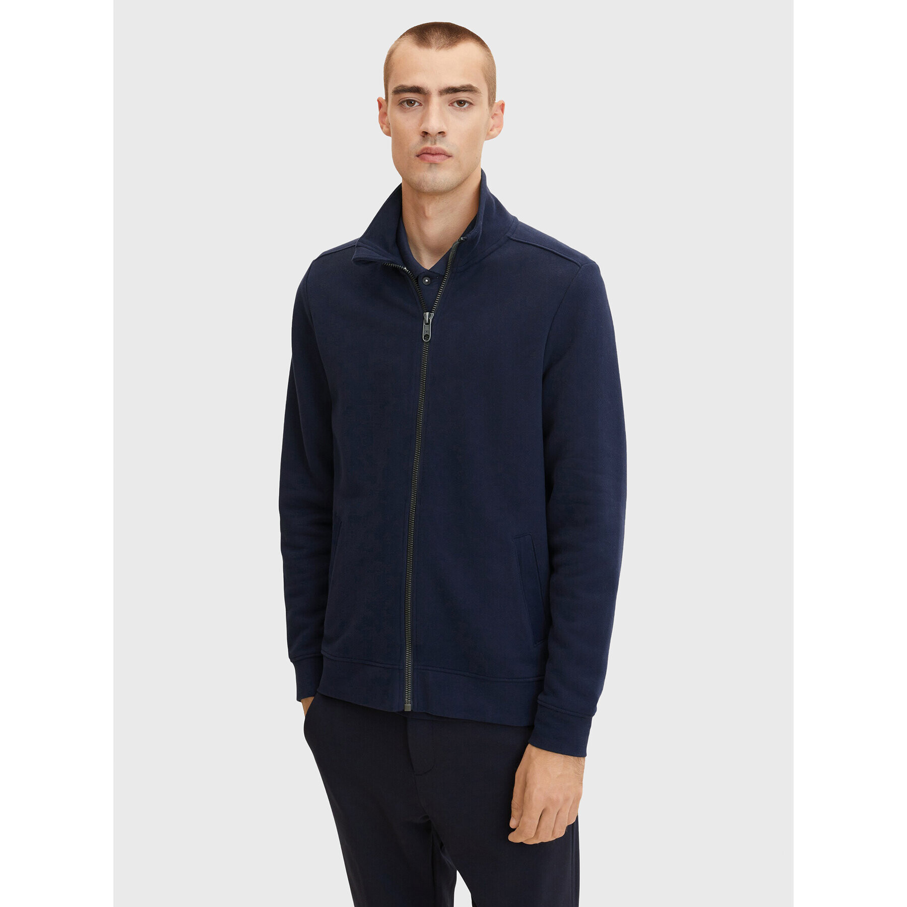 Tom Tailor Bluză 1033002 Bleumarin Regular Fit - Pled.ro