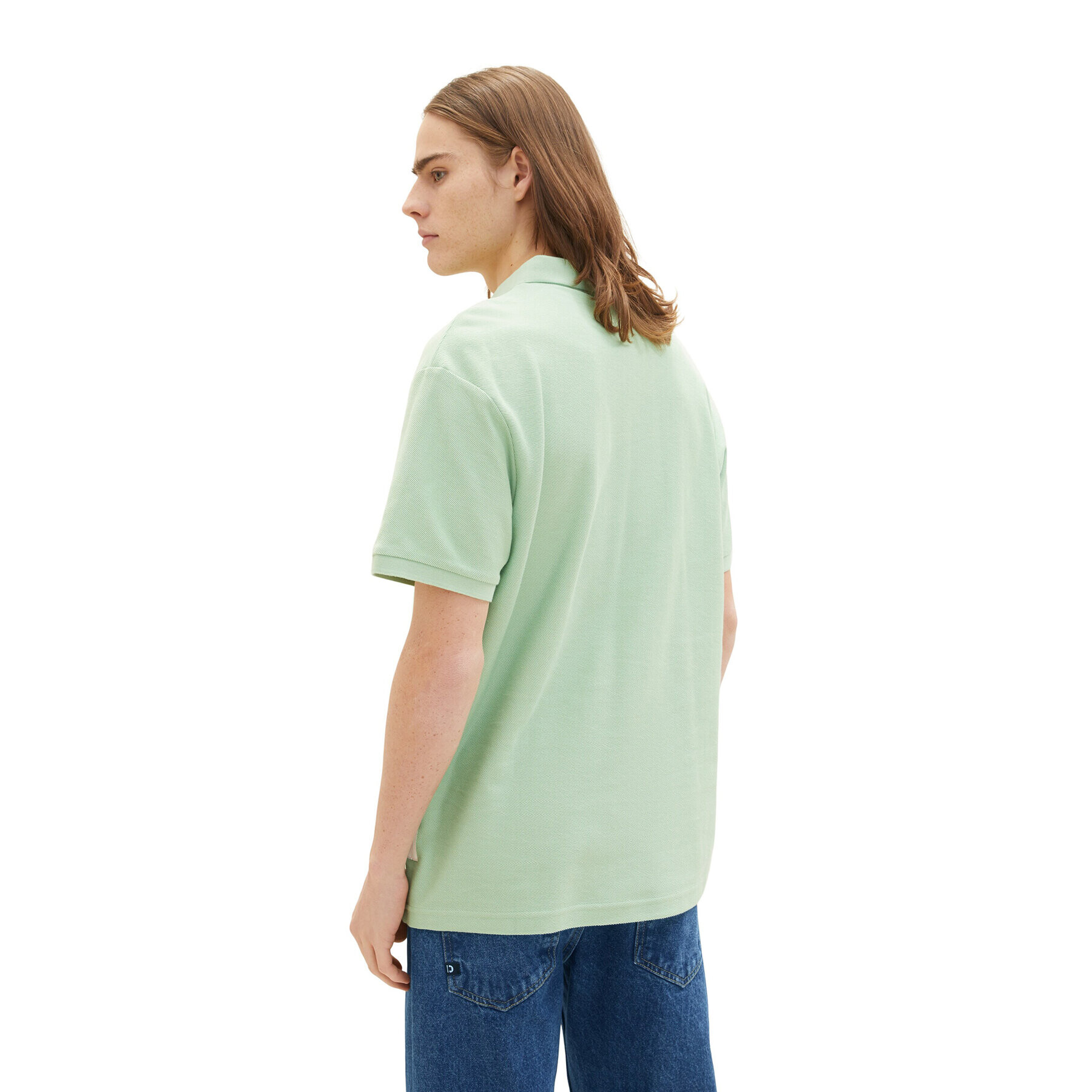 Tom Tailor Denim Tricou polo 1035283 Verde - Pled.ro