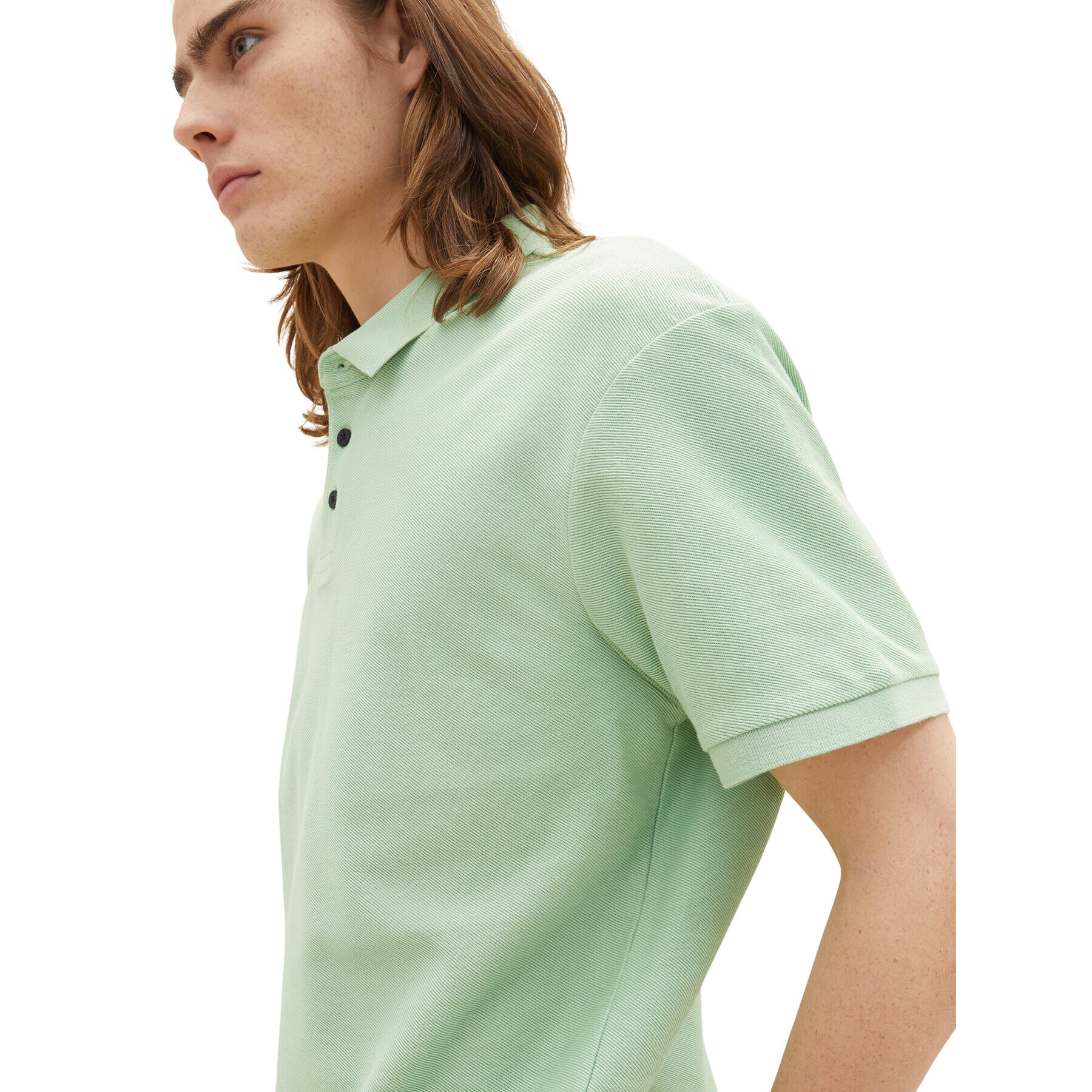 Tom Tailor Denim Tricou polo 1035283 Verde - Pled.ro