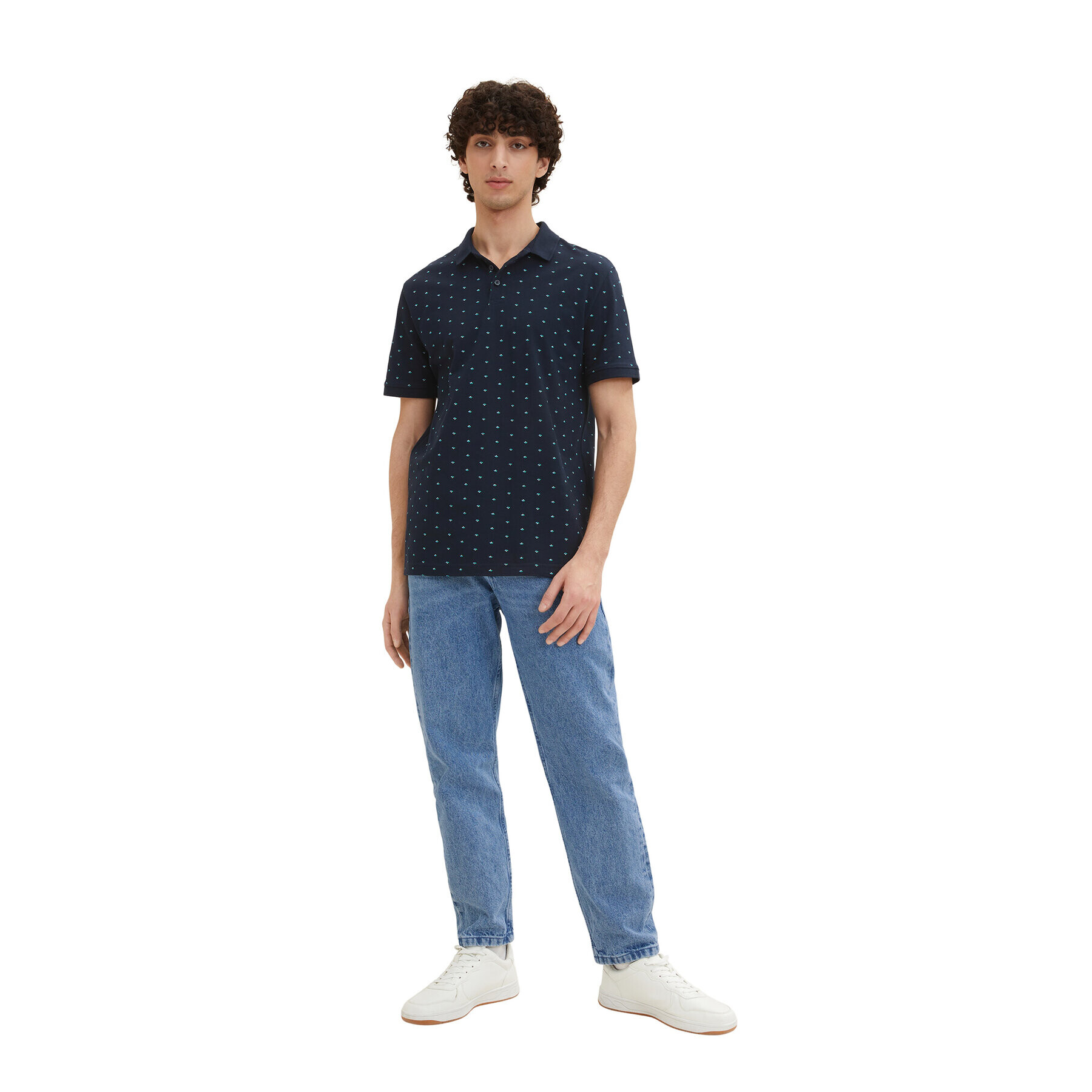 Tom Tailor Denim Tricou polo 1035863 Bleumarin - Pled.ro