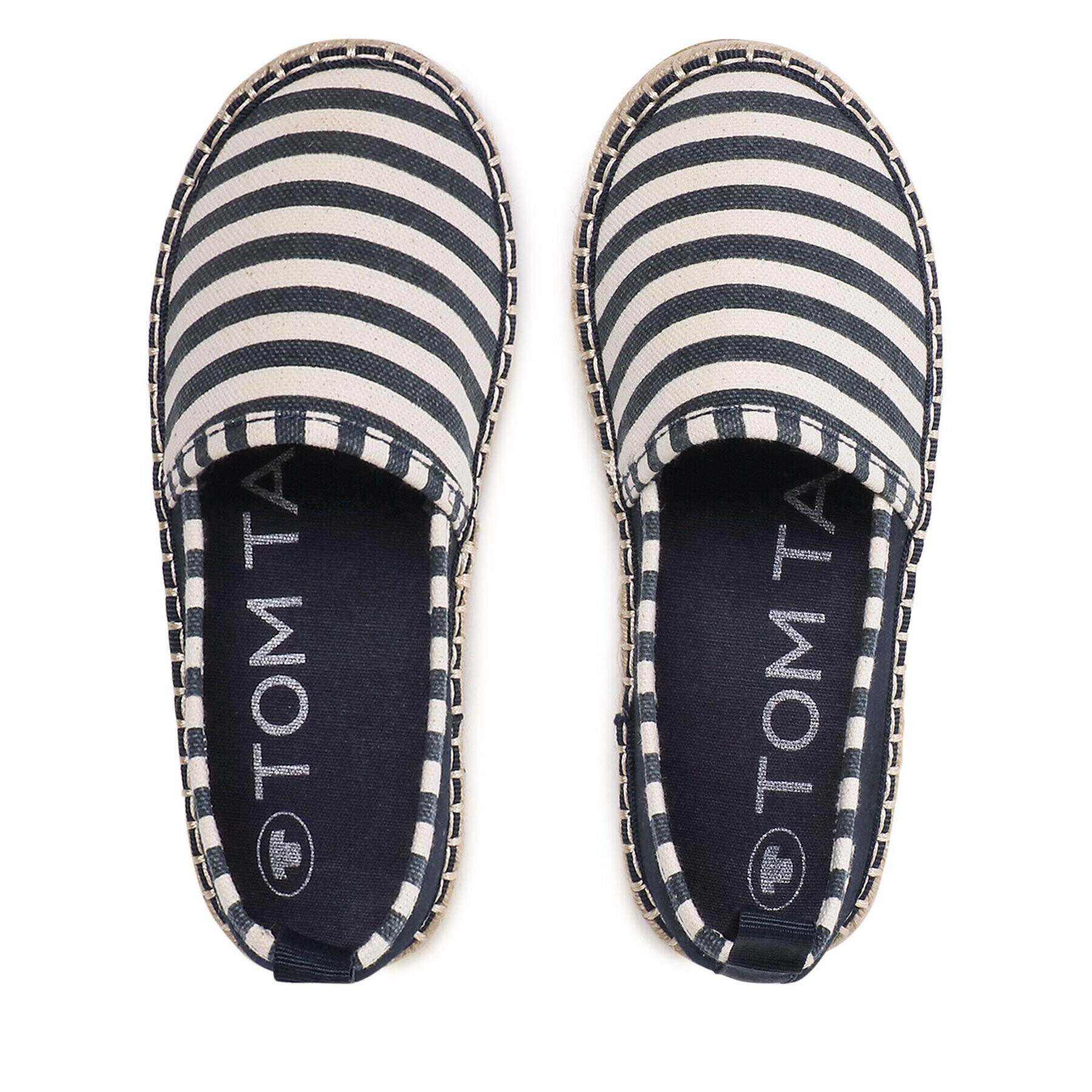 Tom Tailor Espadrile 3274101 Bleumarin - Pled.ro