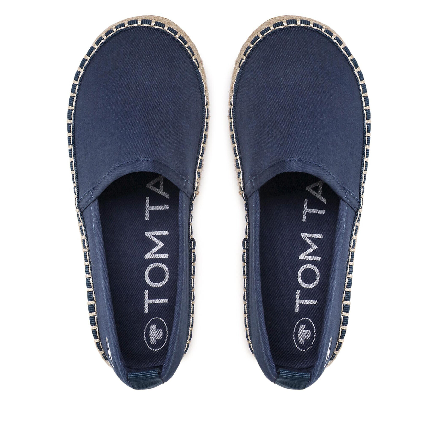 Tom Tailor Espadrile 3274103 Bleumarin - Pled.ro