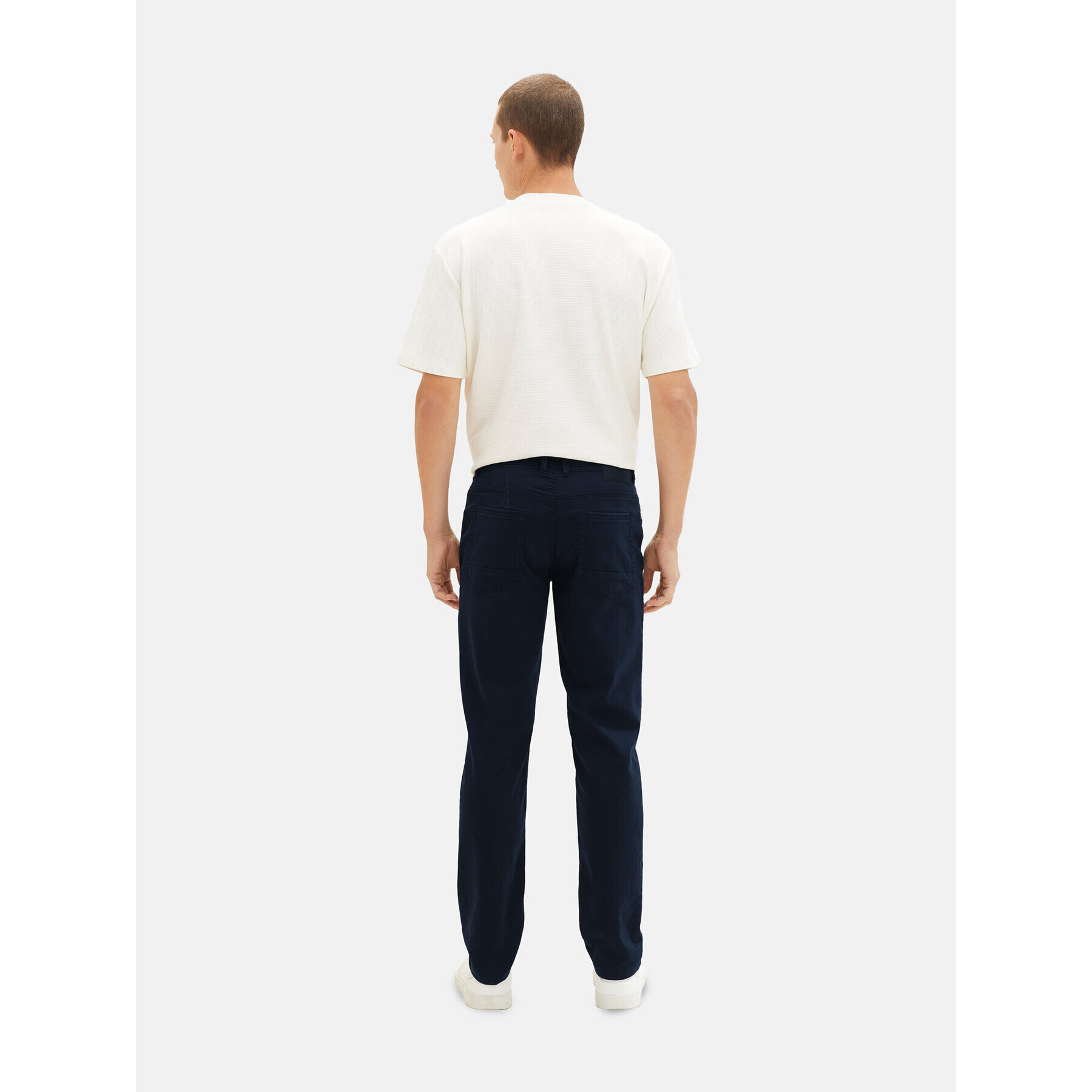 Tom Tailor Pantaloni din material 1037552 Bleumarin Regular Fit - Pled.ro