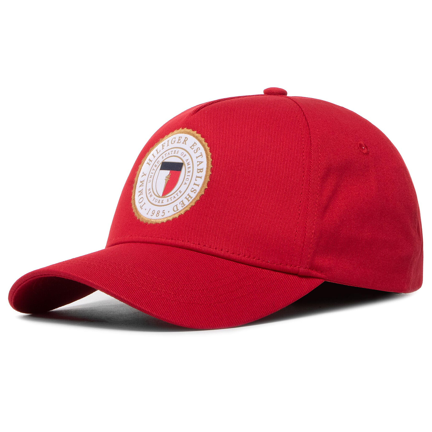 Tommy Hilfiger Șapcă Round Patch Cap AM0AM06353 Roșu - Pled.ro