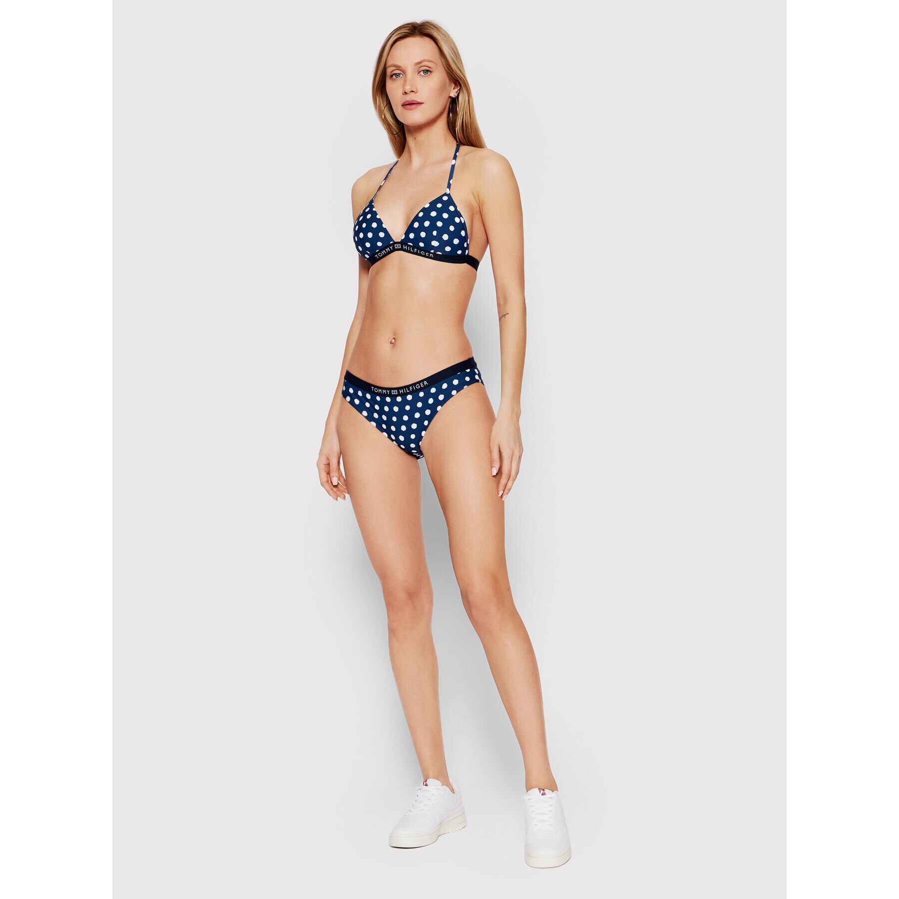 Tommy Hilfiger Bikini partea de jos Classics UW0UW03393 Bleumarin - Pled.ro