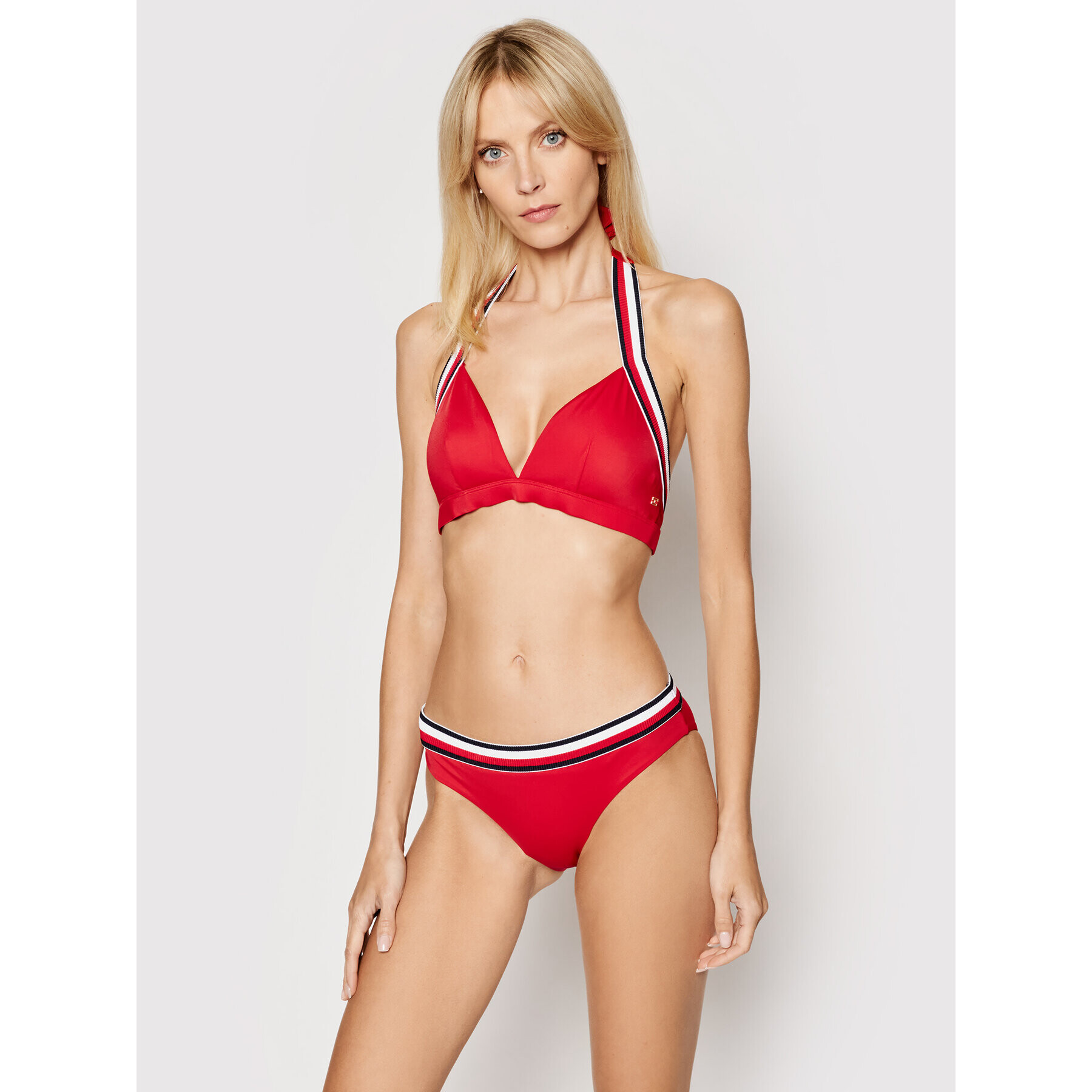 Tommy Hilfiger Bikini partea de jos UW0UW02698 Roșu - Pled.ro