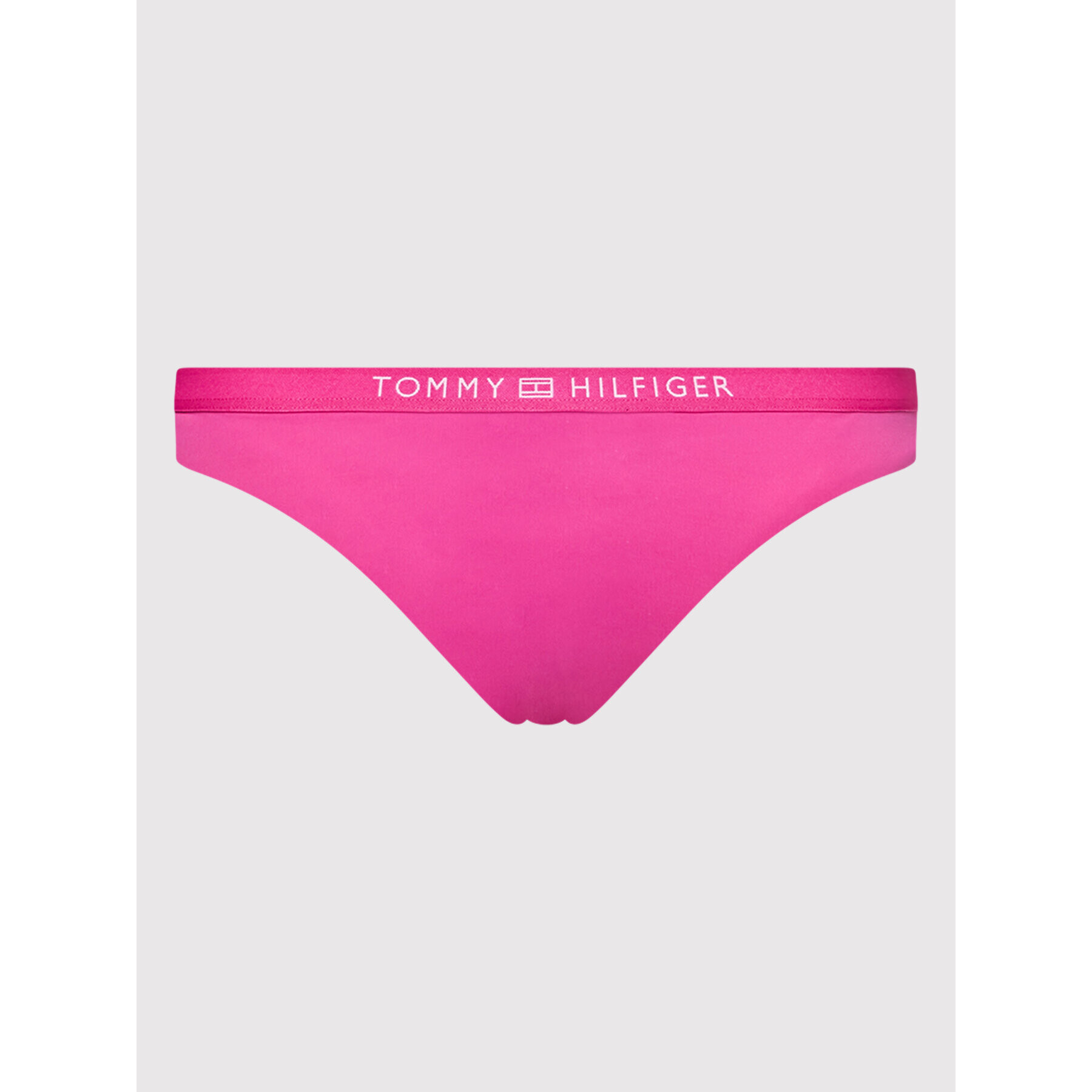 Tommy Hilfiger Bikini partea de jos UW0UW03368 Roz - Pled.ro