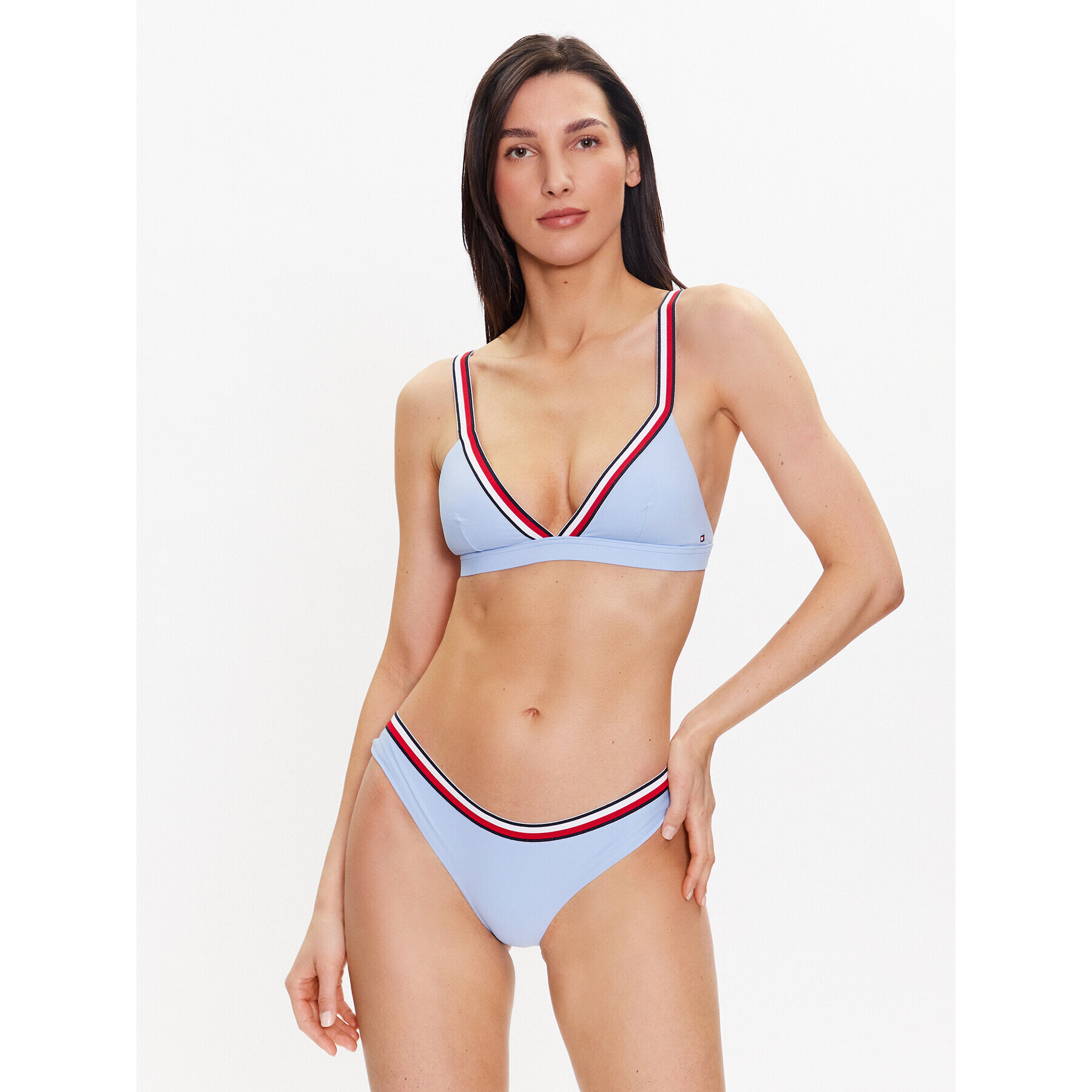 Tommy Hilfiger Bikini partea de jos UW0UW04113 Albastru - Pled.ro