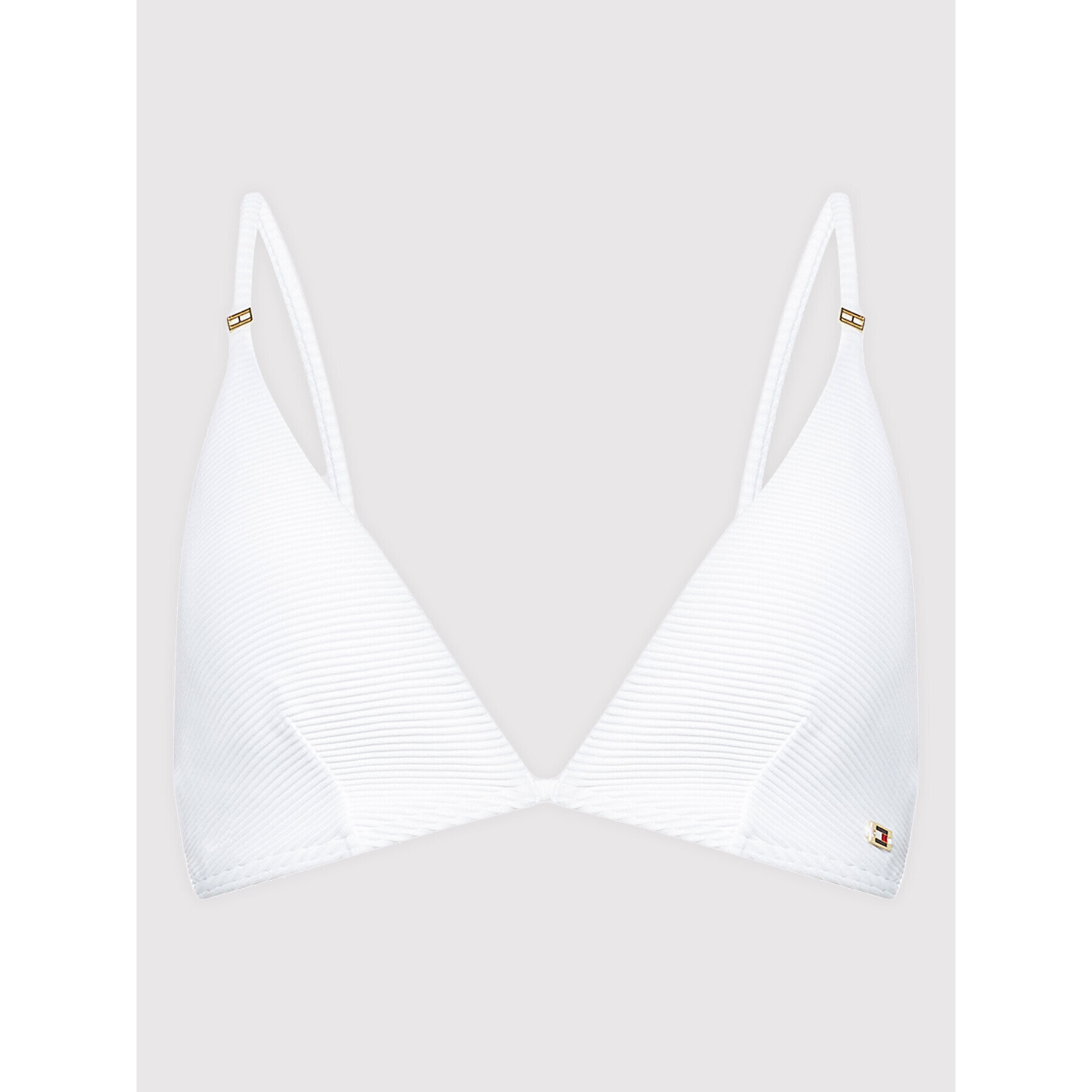 Tommy Hilfiger Bikini partea de sus UW0UW02690 Alb - Pled.ro