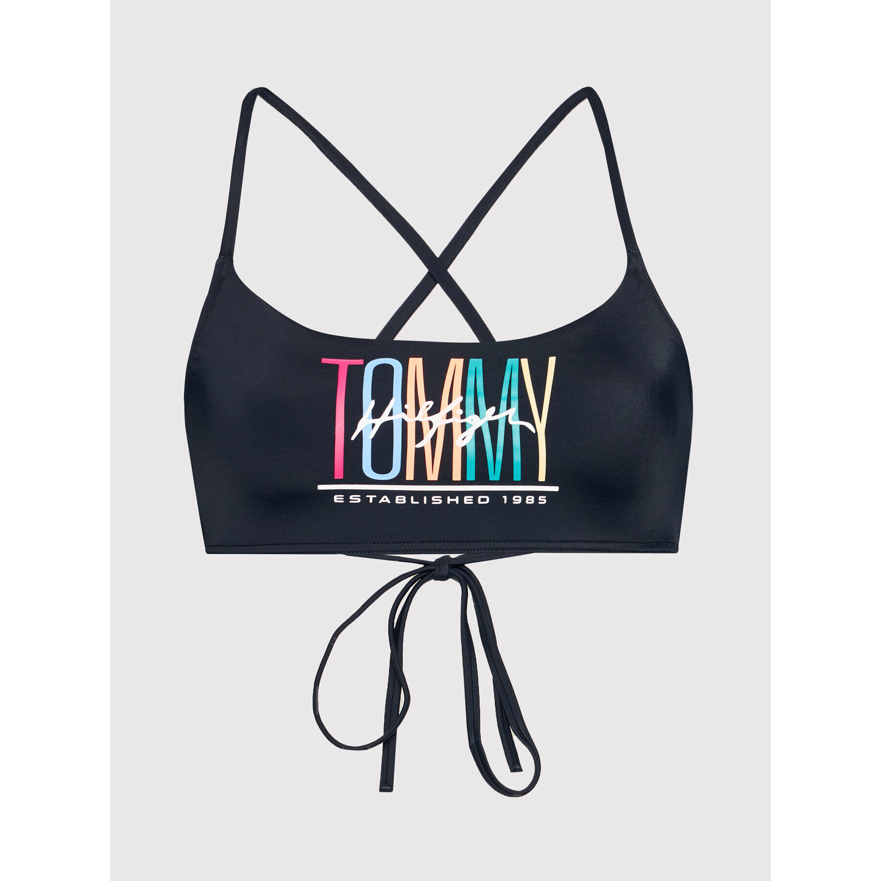 Tommy Hilfiger Bikini partea de sus UW0UW03066 Bleumarin - Pled.ro