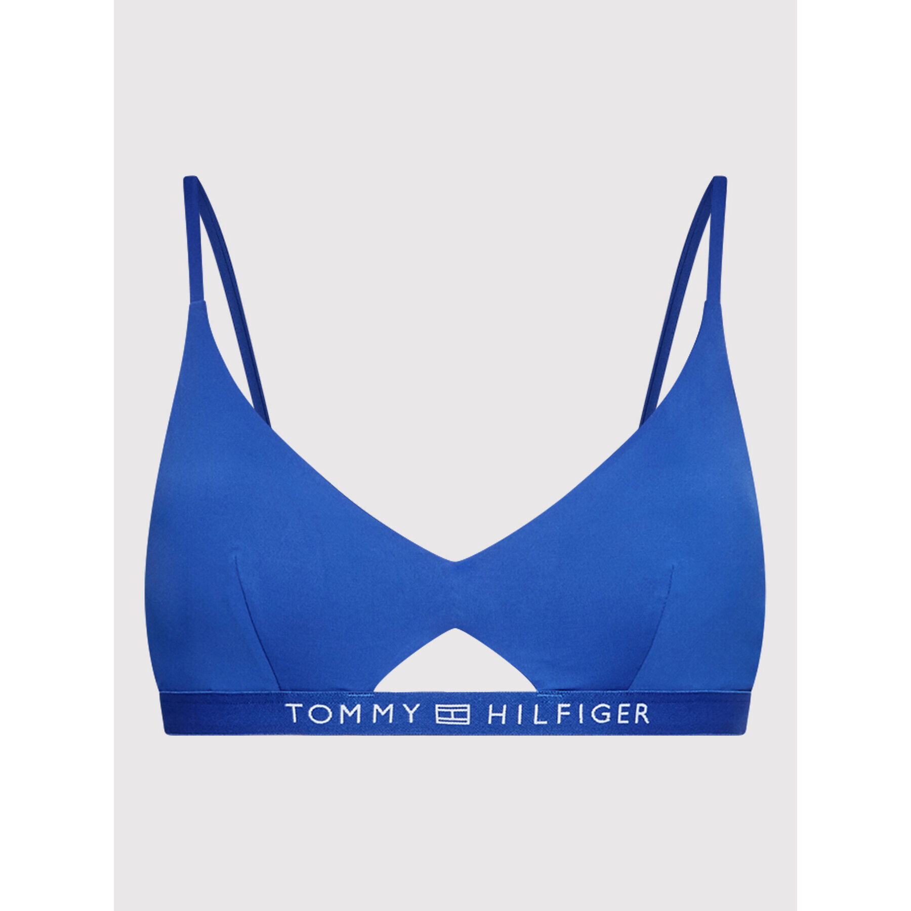 Tommy Hilfiger Bikini partea de sus UW0UW03356 Albastru - Pled.ro