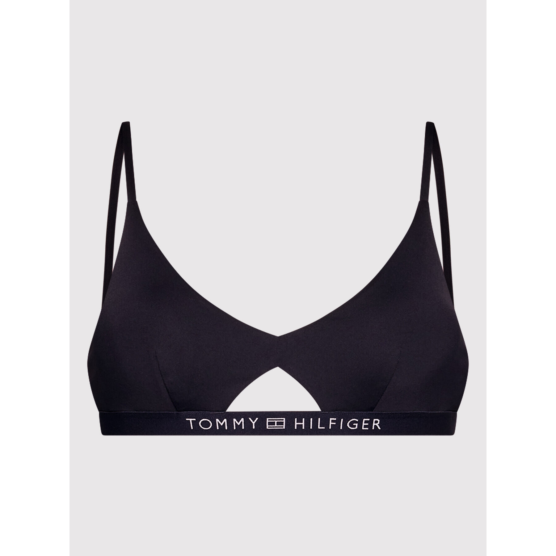 Tommy Hilfiger Bikini partea de sus UW0UW03356 Bleumarin - Pled.ro