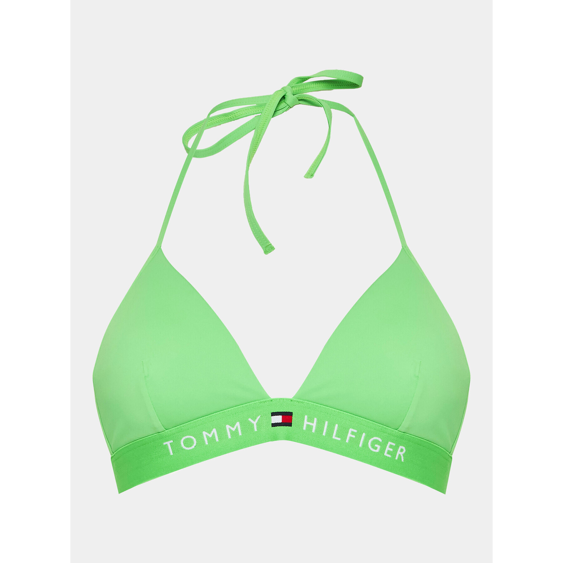 Tommy Hilfiger Bikini partea de sus UW0UW04109 Verde - Pled.ro