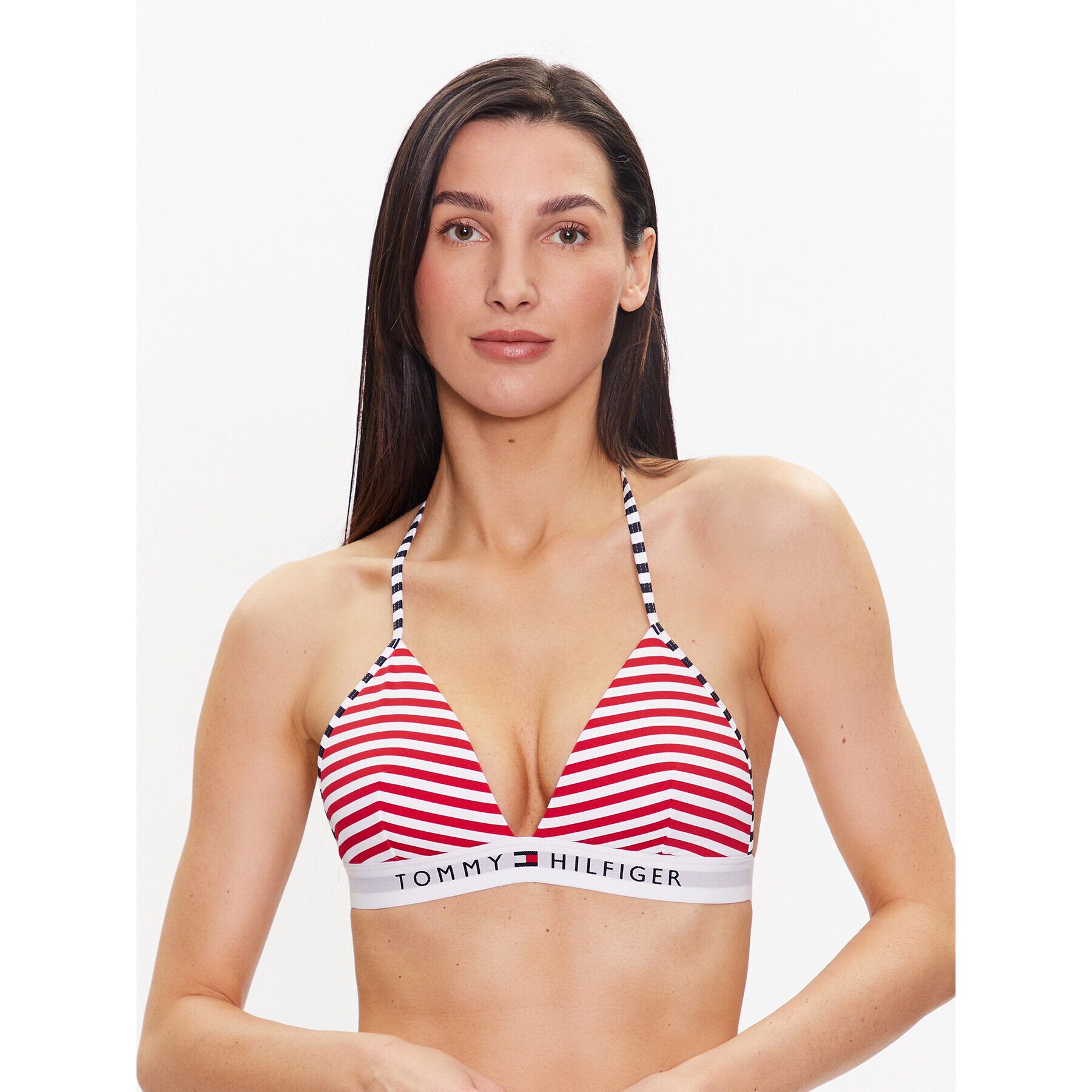 Tommy Hilfiger Bikini partea de sus UW0UW04559 Colorat - Pled.ro