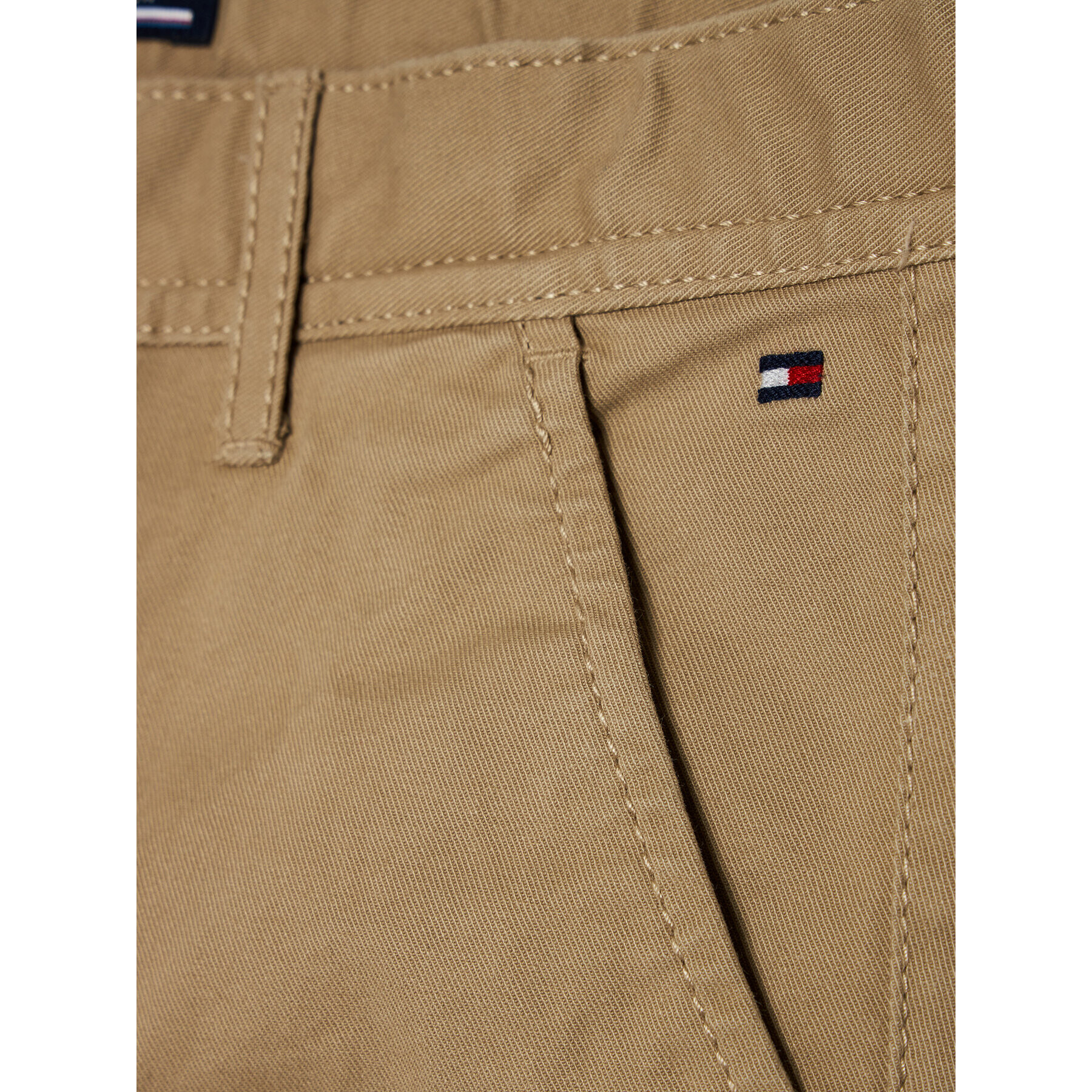 Tommy Hilfiger Blugi Chino Ostw KB0KB03972 S Bej Slim Fit - Pled.ro