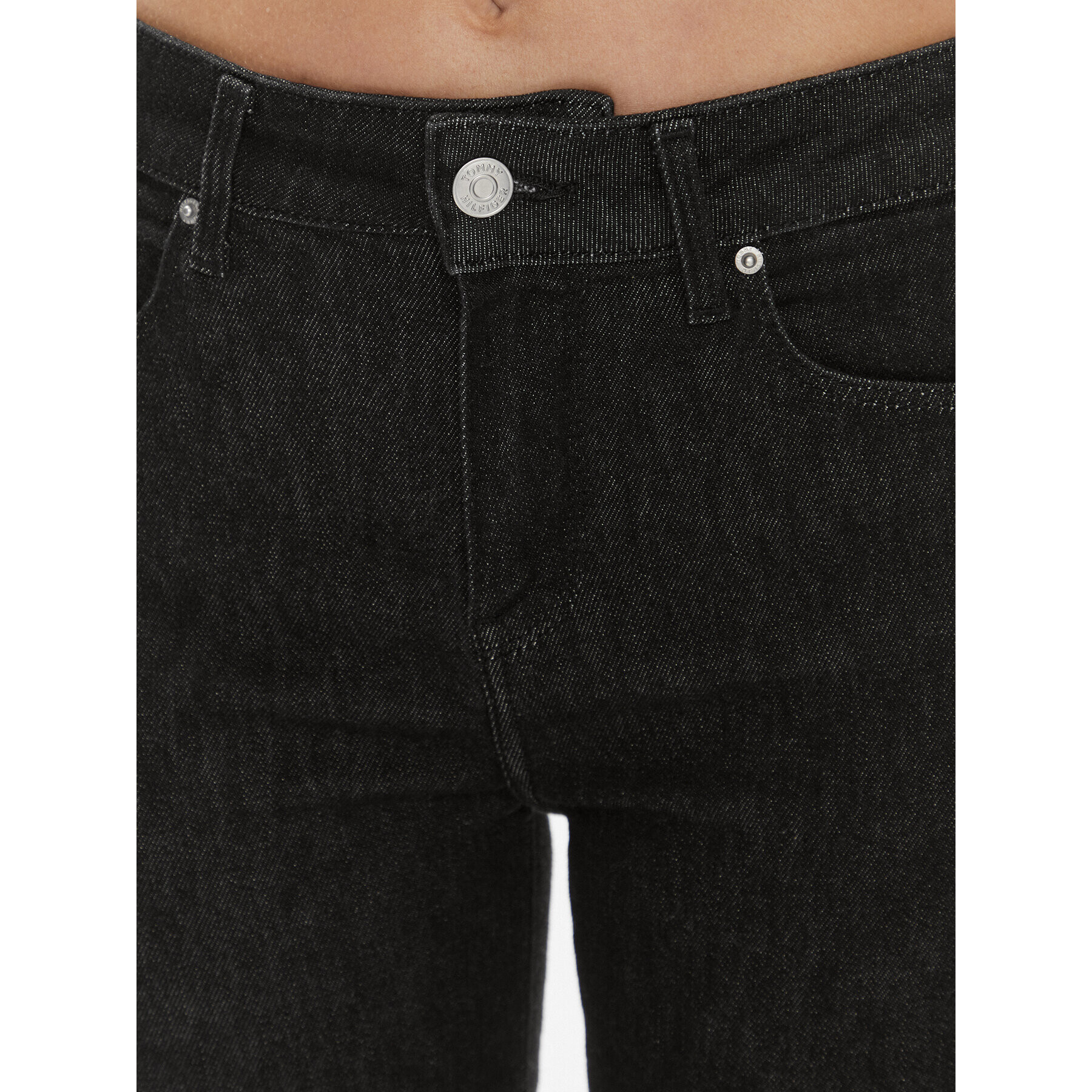 Tommy Hilfiger Blugi Como WW0WW39606 Negru Skinny Fit - Pled.ro