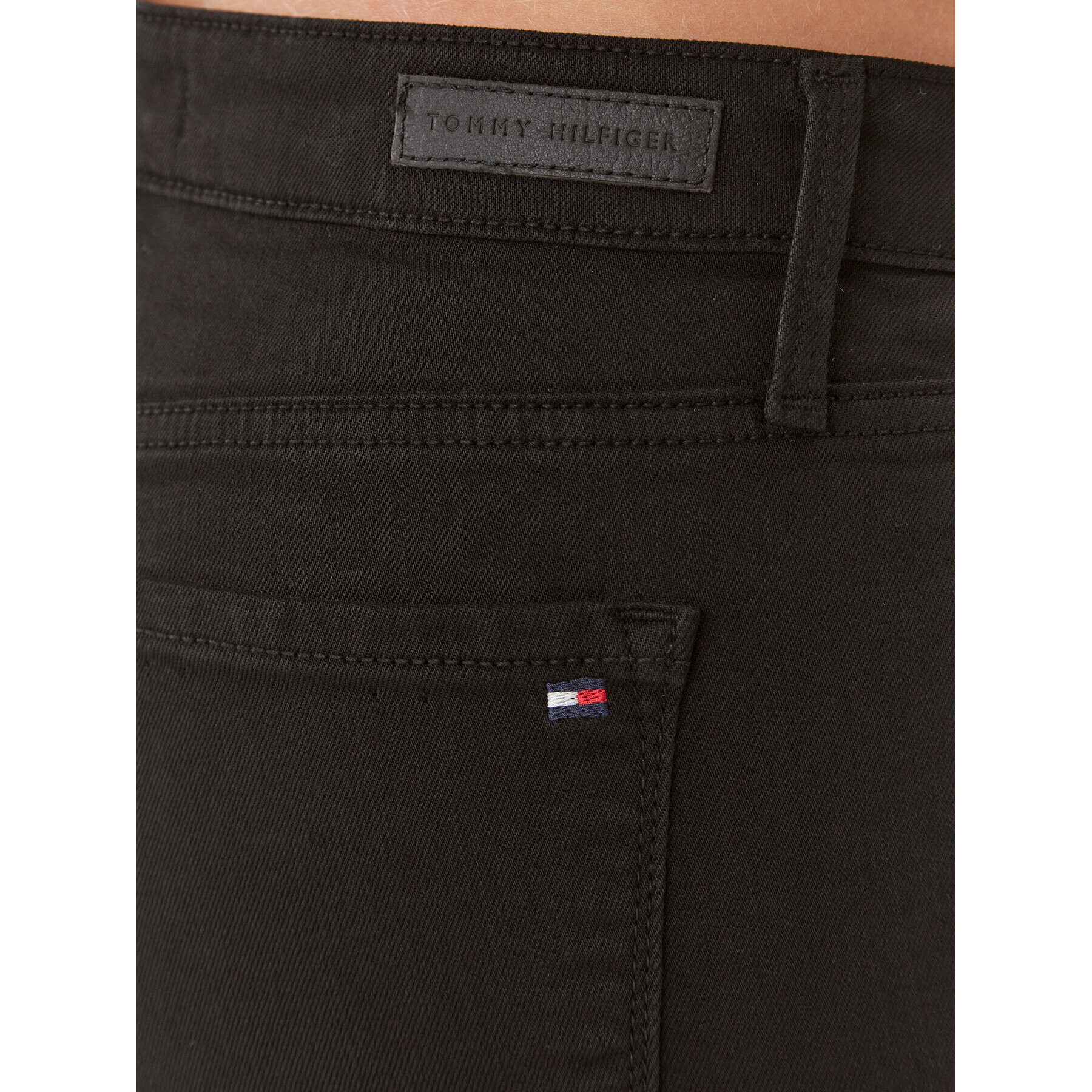 Tommy Hilfiger Blugi Jegging Fit WW0WW22051 Negru Jegging Fit - Pled.ro