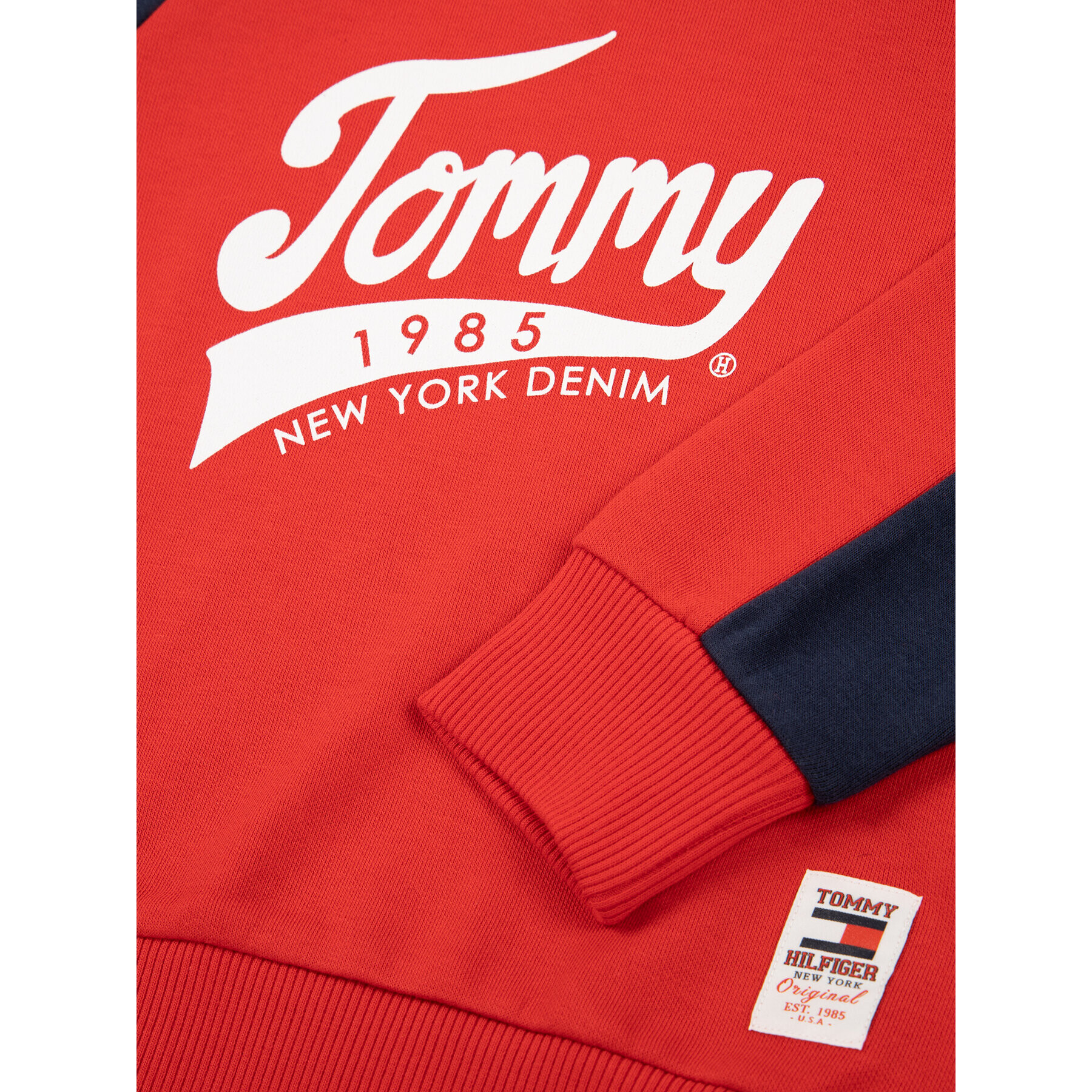 Tommy Hilfiger Bluză 1985 KB0KB05495 M Roșu Regular Fit - Pled.ro