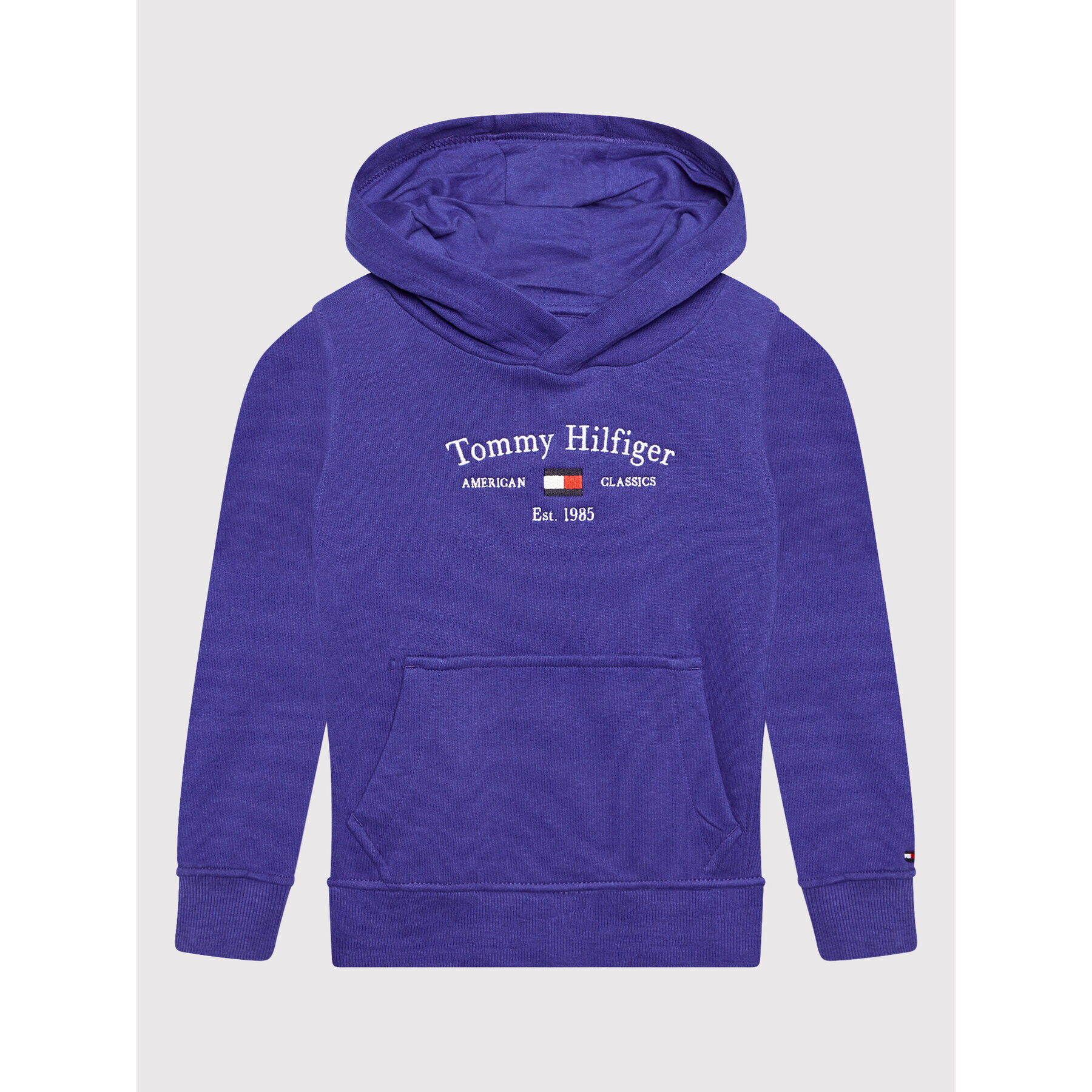 Tommy Hilfiger Bluză Artwork KS0KS00206 D Violet Regular Fit - Pled.ro