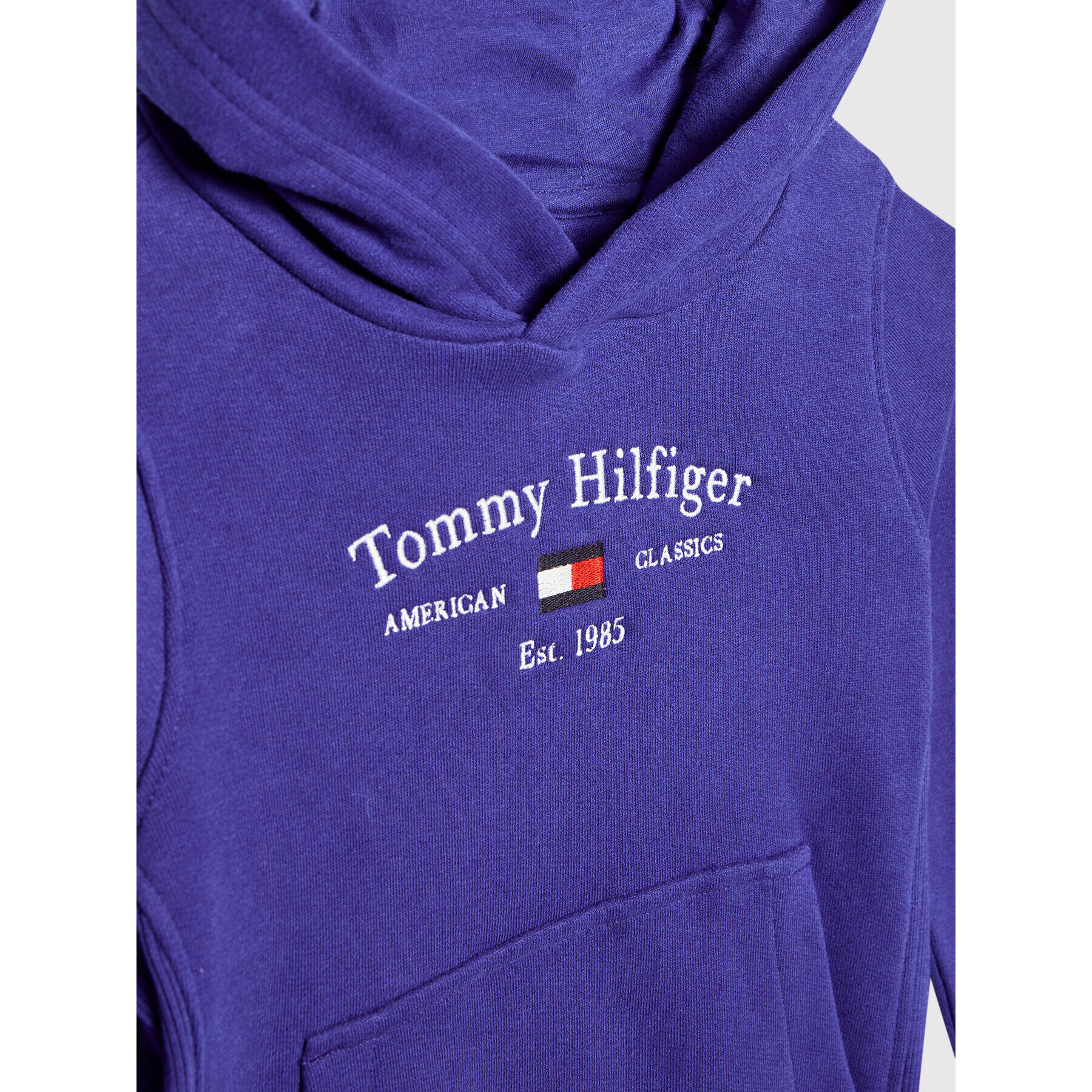 Tommy Hilfiger Bluză Artwork KS0KS00206 D Violet Regular Fit - Pled.ro