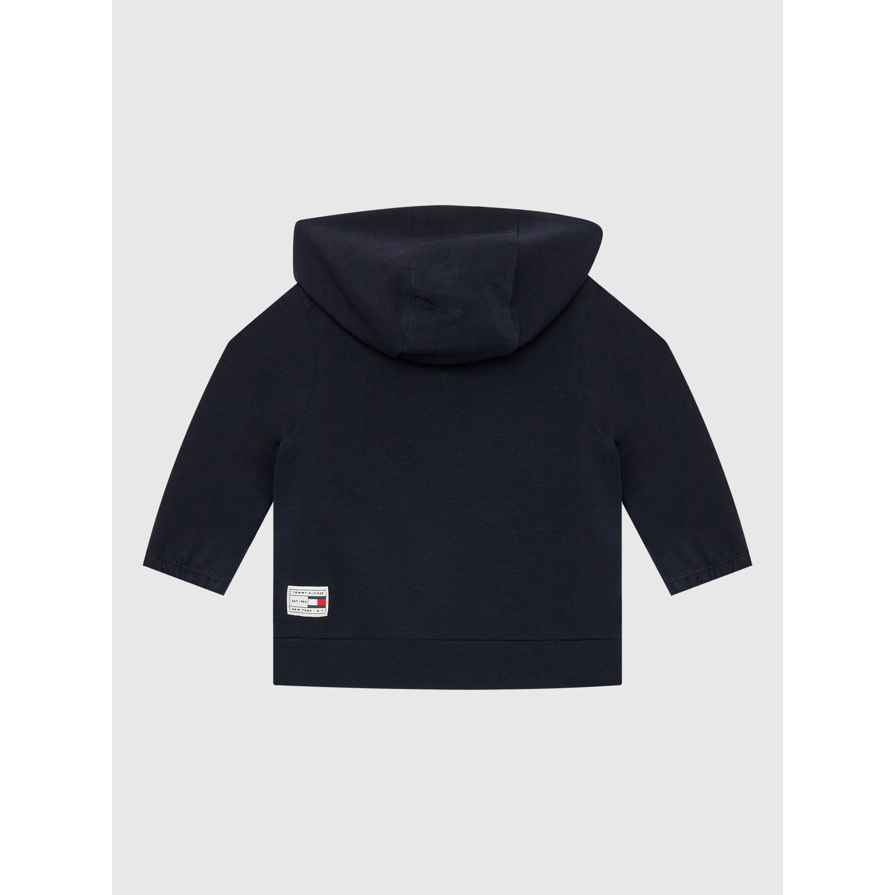 Tommy Hilfiger Bluză Baby Solid KN0KN01496 Bleumarin Regular Fit - Pled.ro