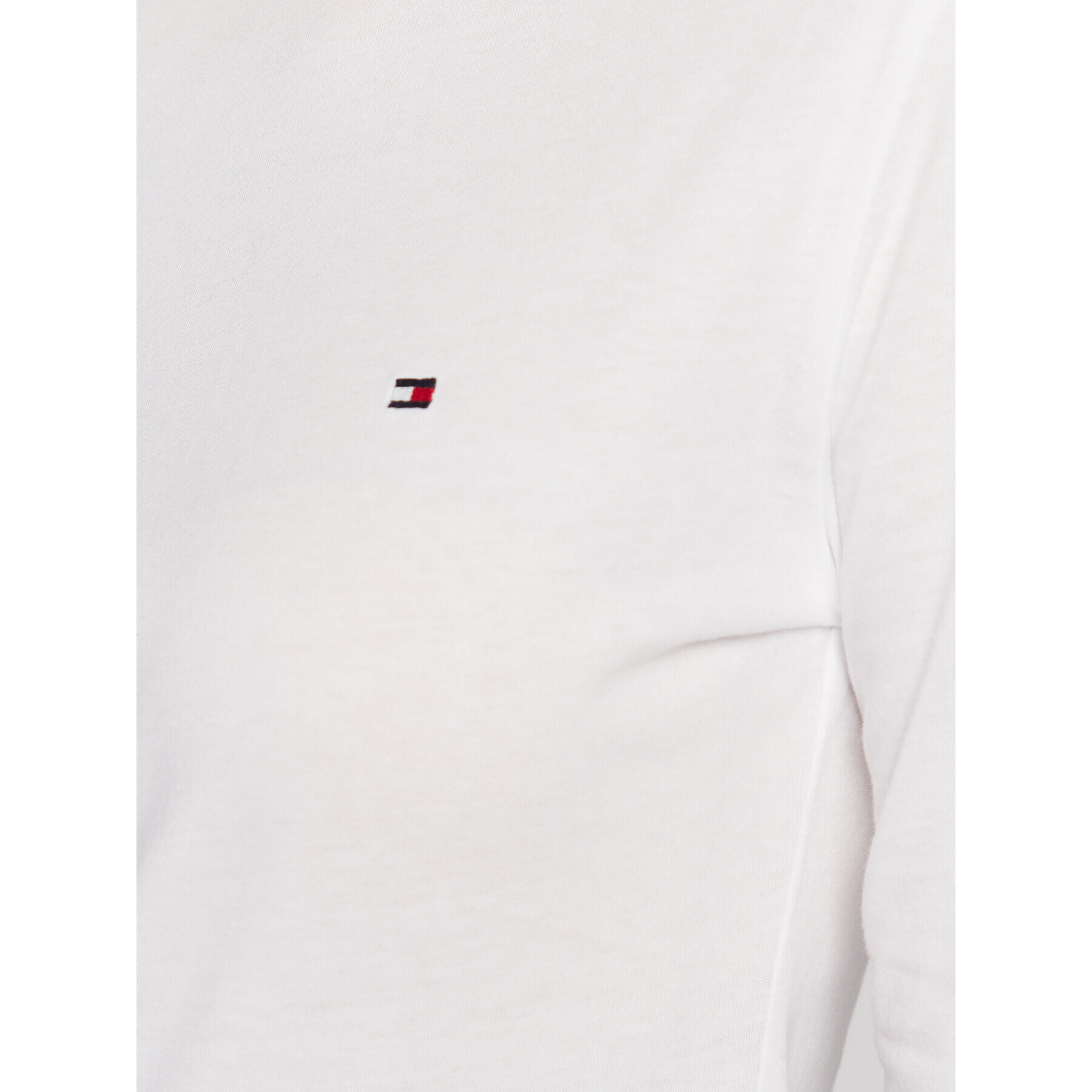 Tommy Hilfiger Bluză Boat WW0WW31669 Alb Slim Fit - Pled.ro