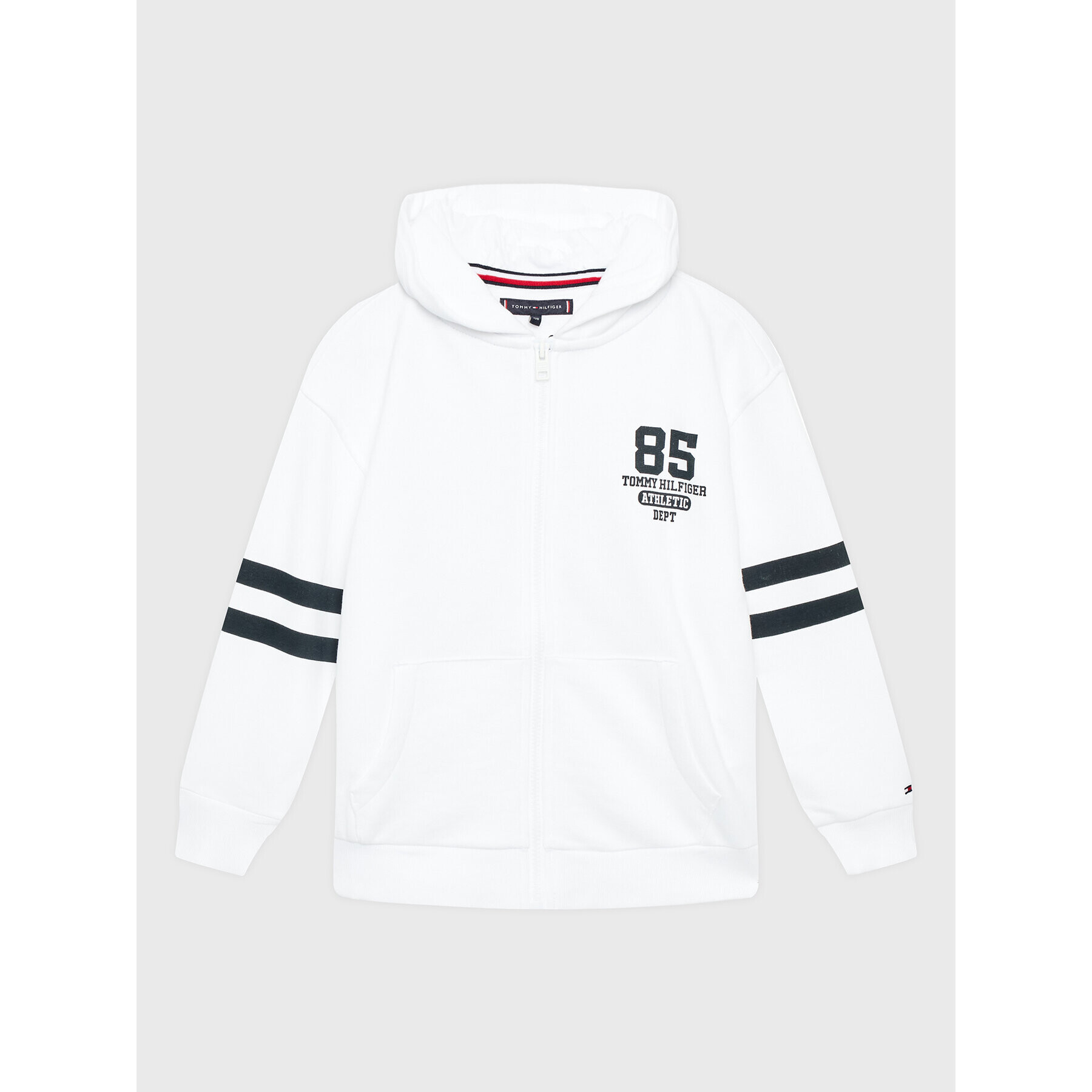 Tommy Hilfiger Bluză Collegiate KB0KB07962 D Alb Regular Fit - Pled.ro