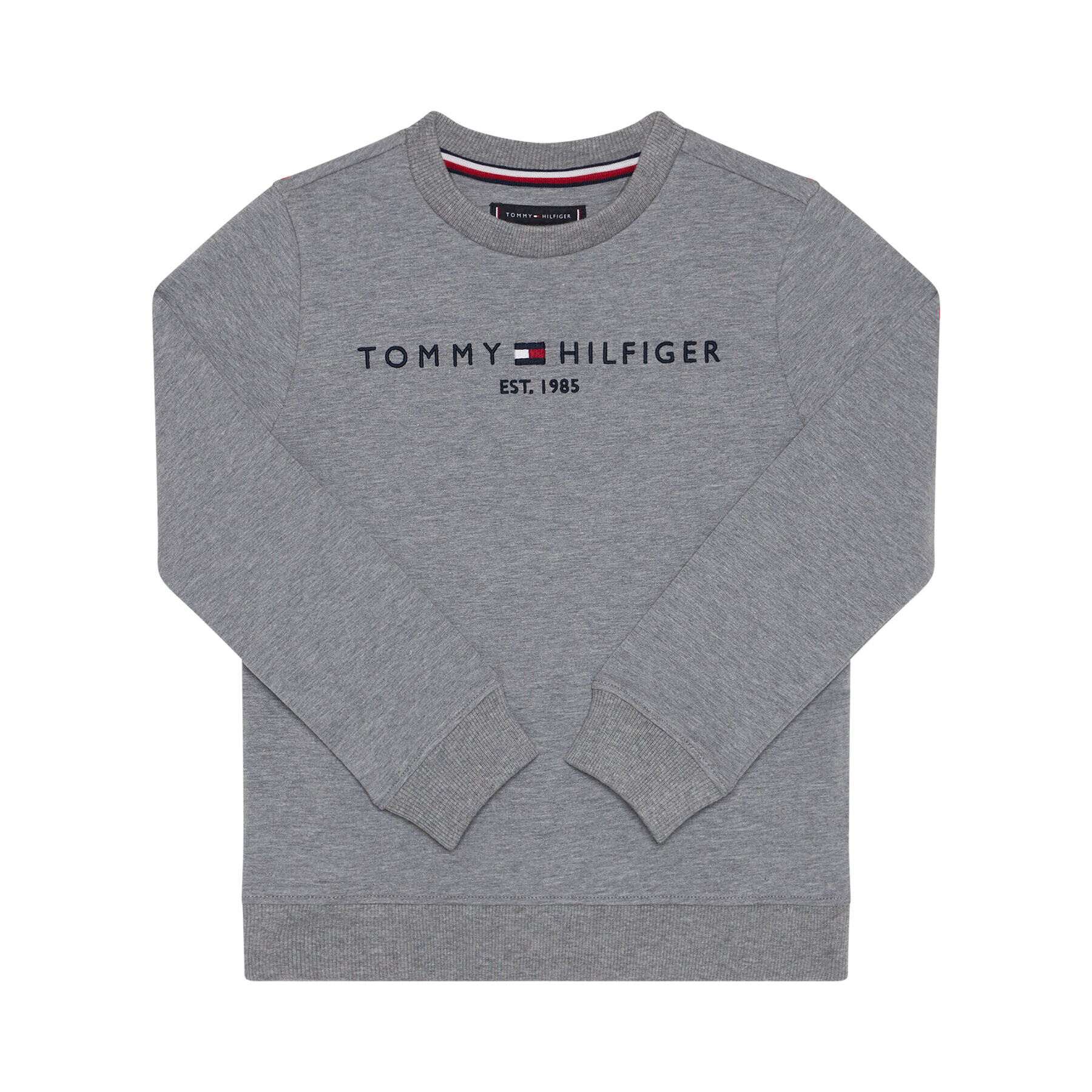 Tommy Hilfiger Bluză Essential KB0KB05797 M Gri Regular Fit - Pled.ro