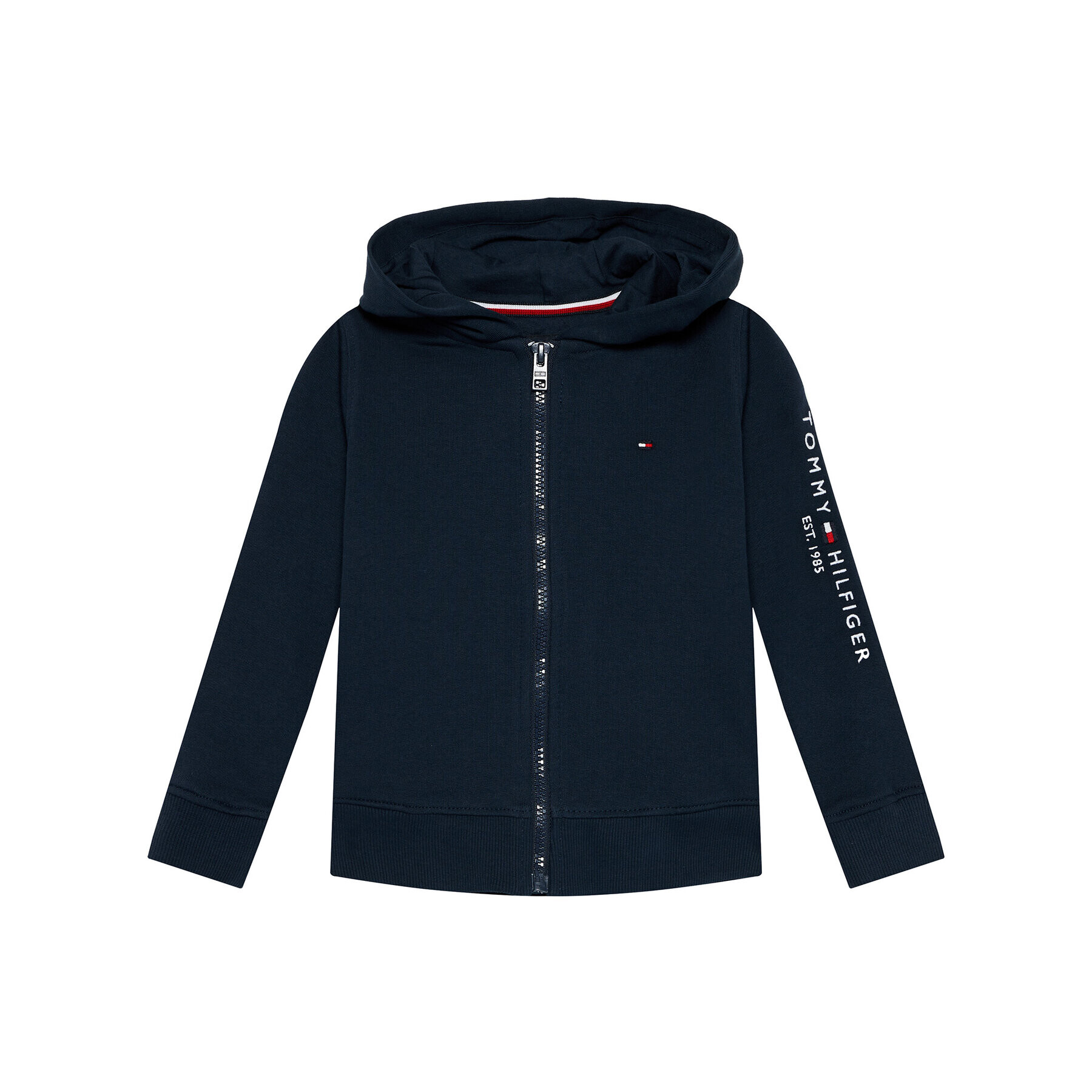 Tommy Hilfiger Bluză Essential KB0KB06341 M Bleumarin Regular Fit - Pled.ro