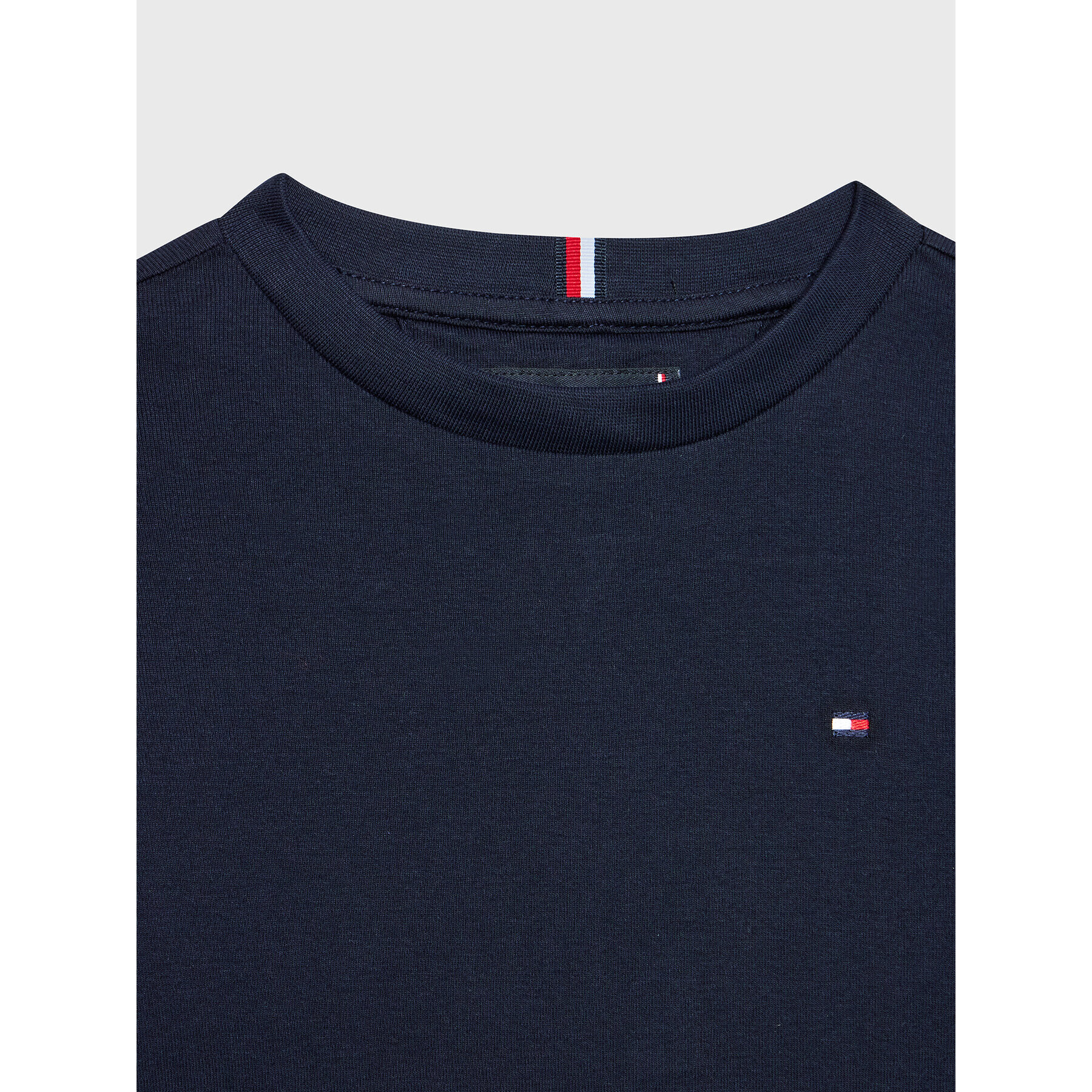 Tommy Hilfiger Bluză Essential KB0KB07803 D Bleumarin Regular Fit - Pled.ro