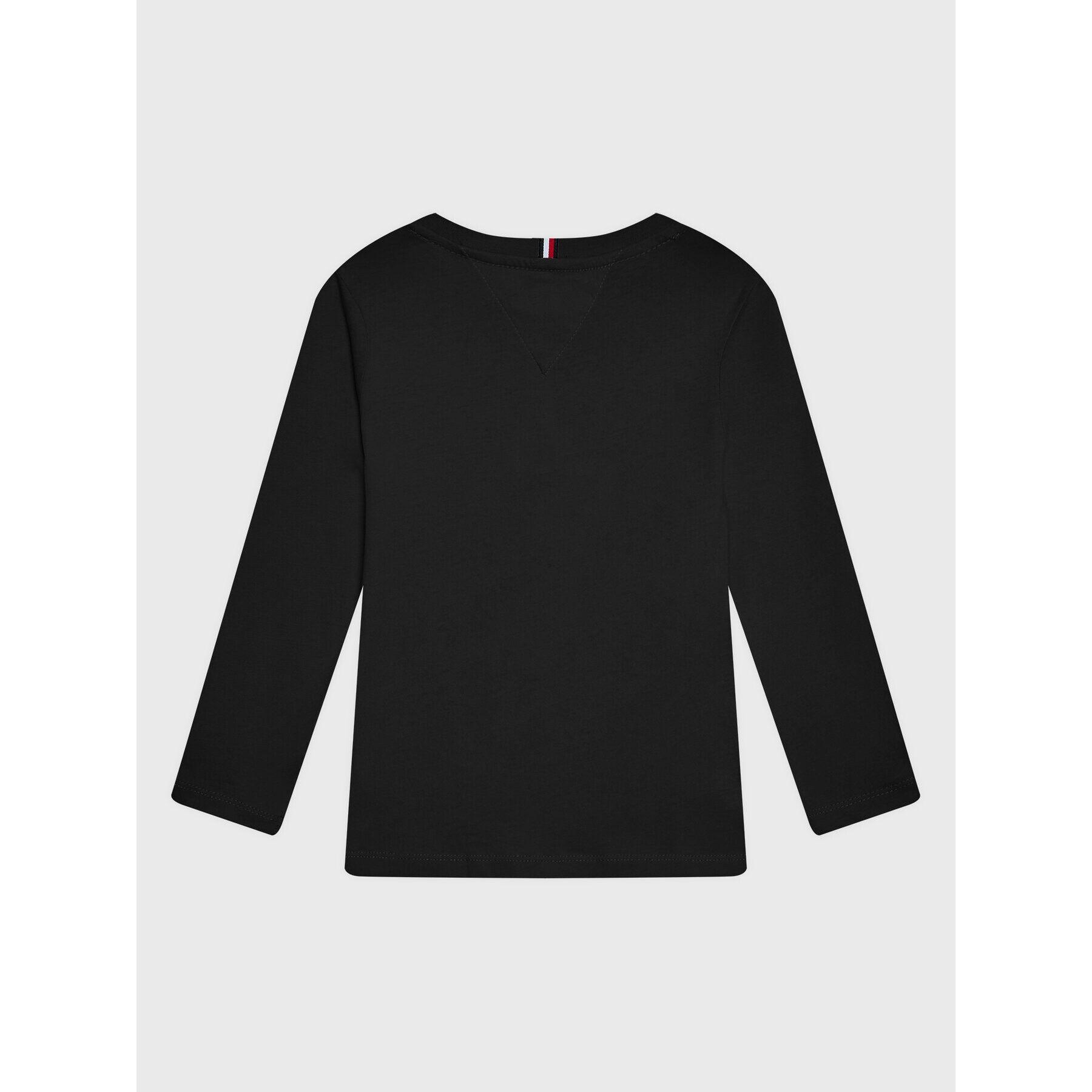 Tommy Hilfiger Bluză Essential KB0KB07803 D Negru Regular Fit - Pled.ro