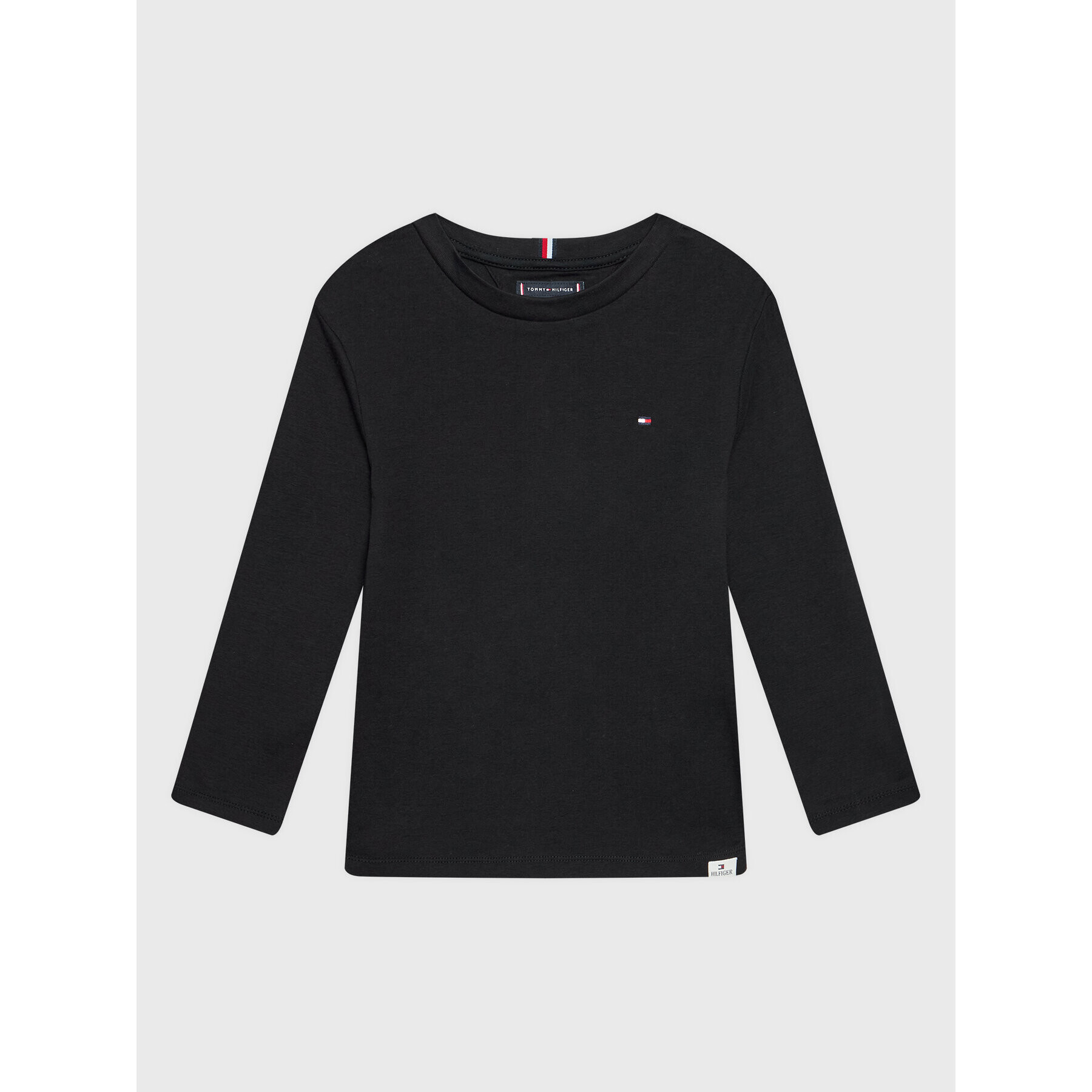 Tommy Hilfiger Bluză Essential KB0KB07803 M Negru Regular Fit - Pled.ro