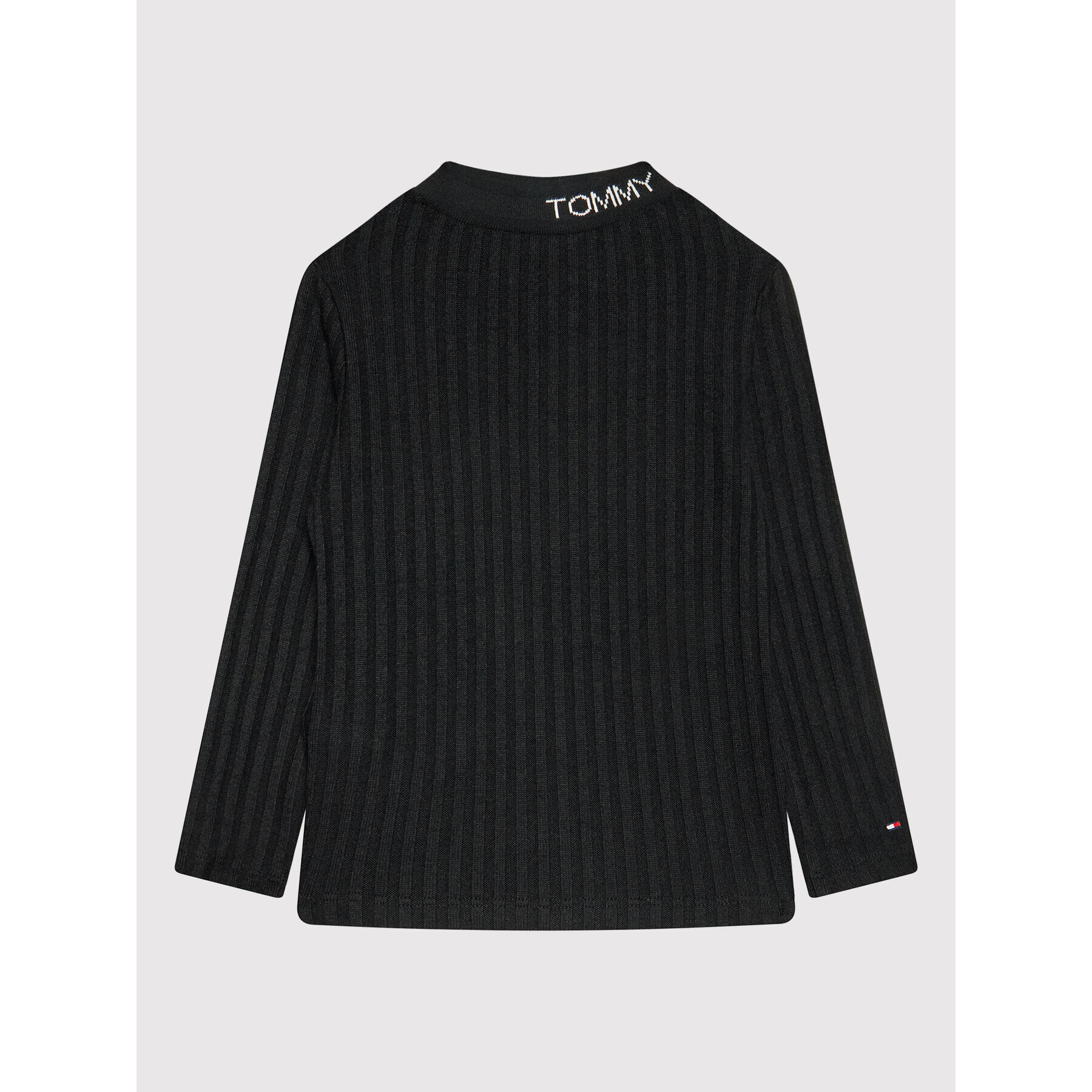 Tommy Hilfiger Bluză Essential KG0KG06311 M Negru Regular Fit - Pled.ro