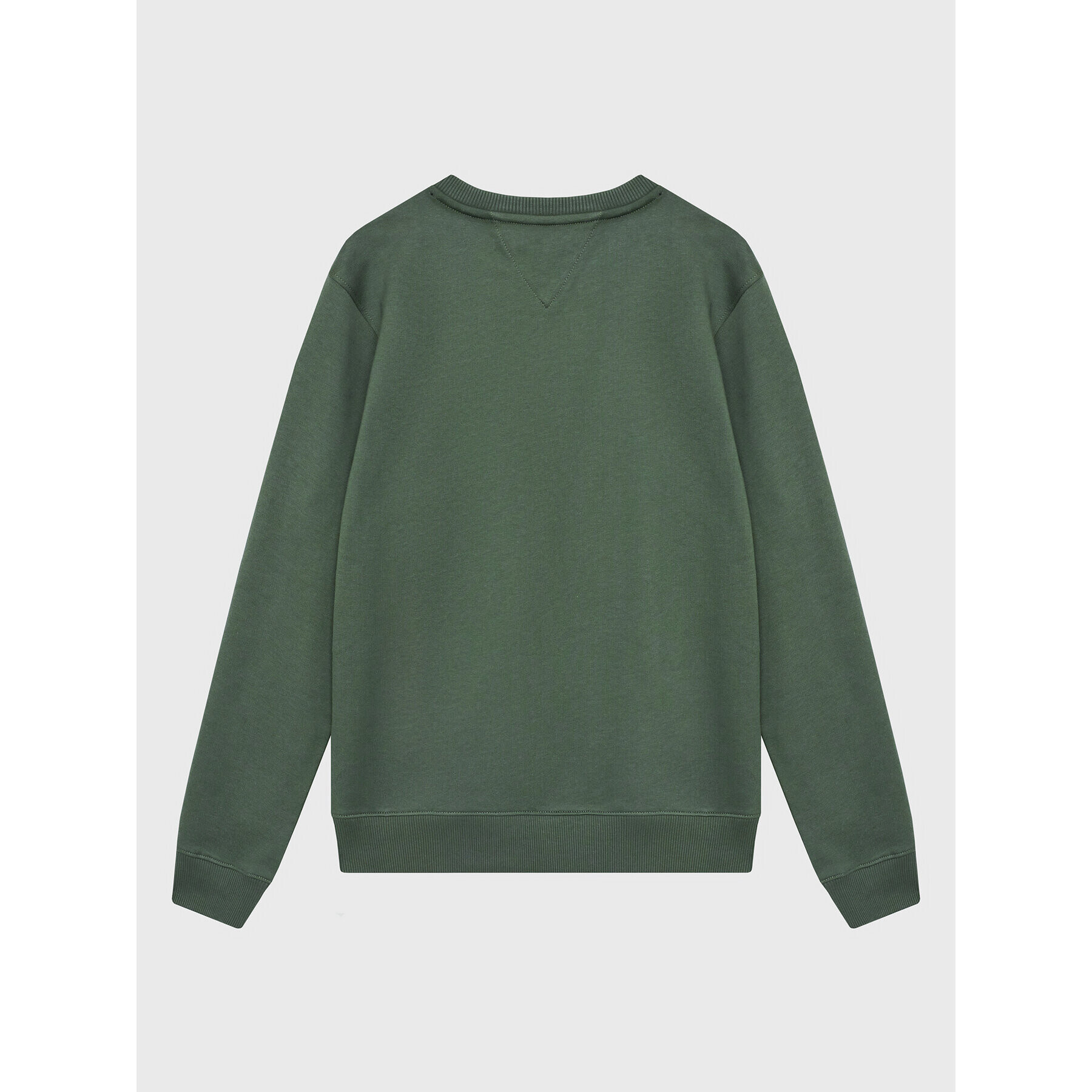 Tommy Hilfiger Bluză Essential KS0KS00204 D Verde Regular Fit - Pled.ro