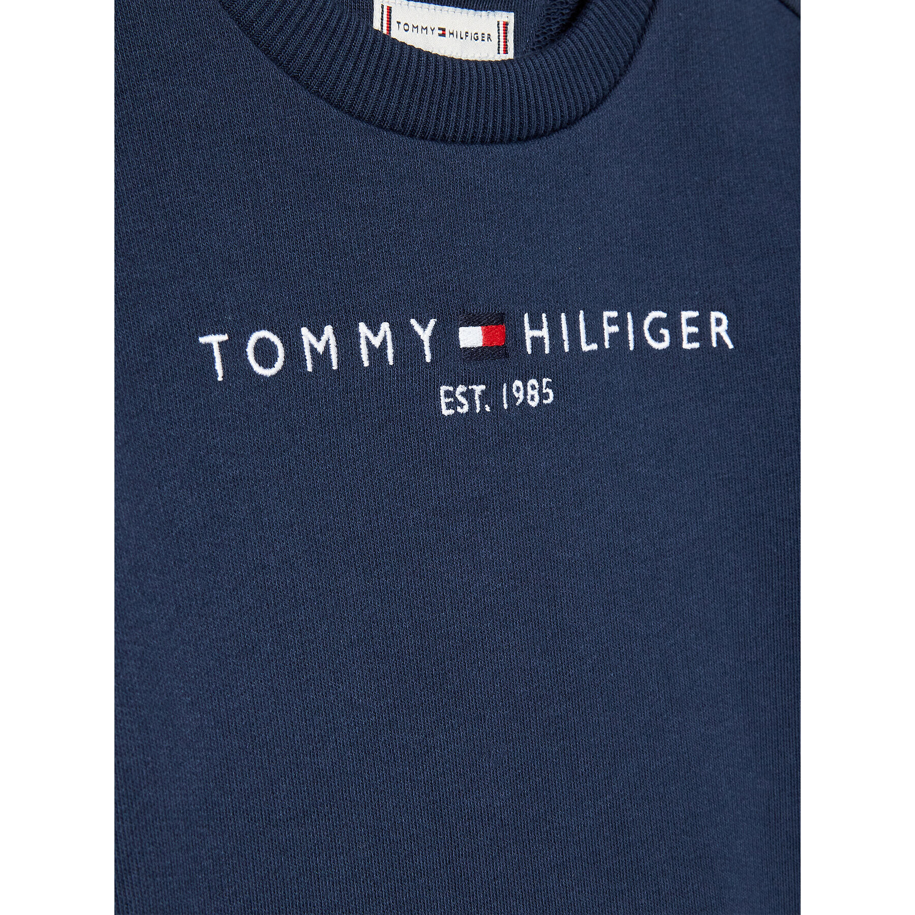 Tommy Hilfiger Bluză Essential KS0KS00212 M Bleumarin Regular Fit - Pled.ro