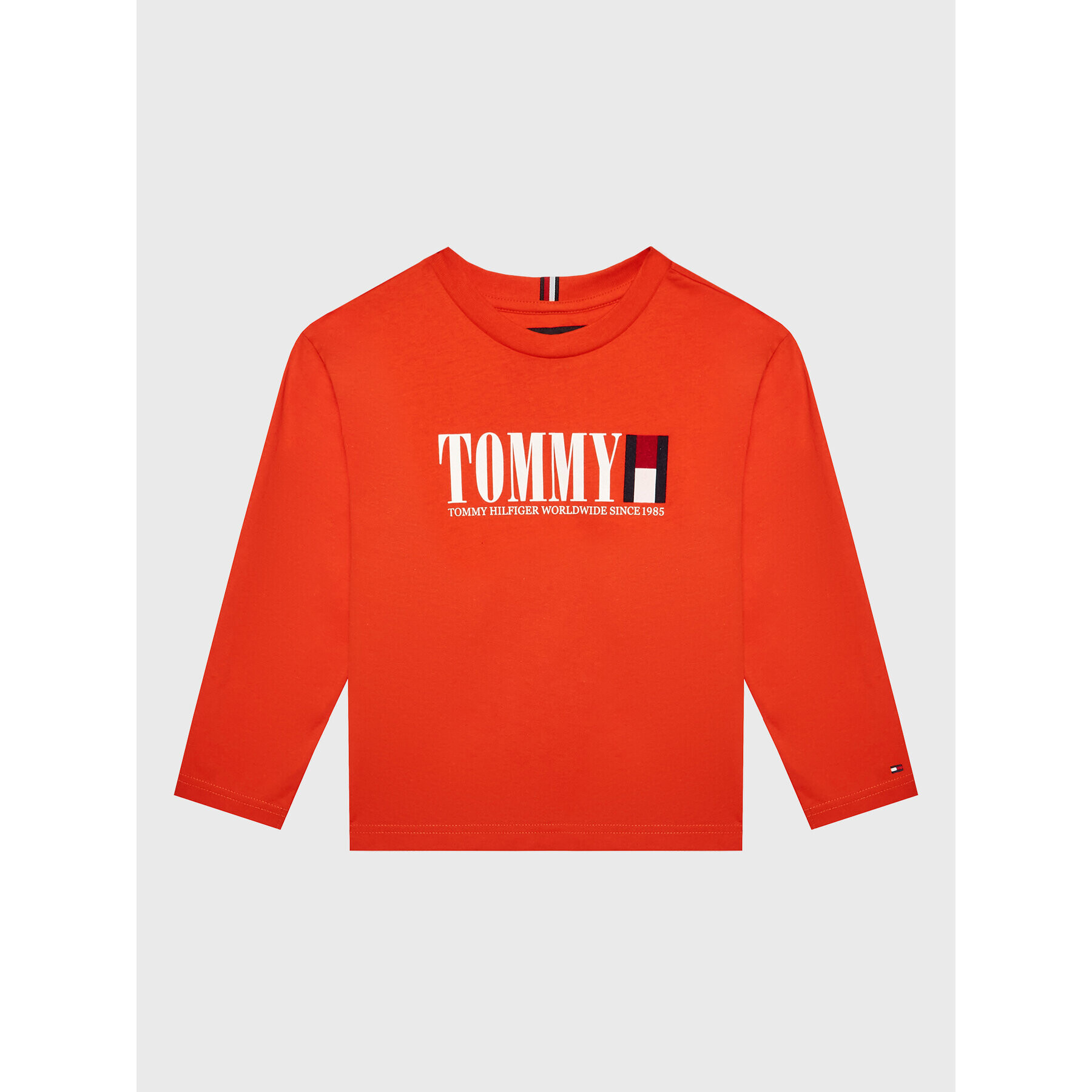 Tommy Hilfiger Bluză Graphic KB0KB07887 M Roșu Regular Fit - Pled.ro