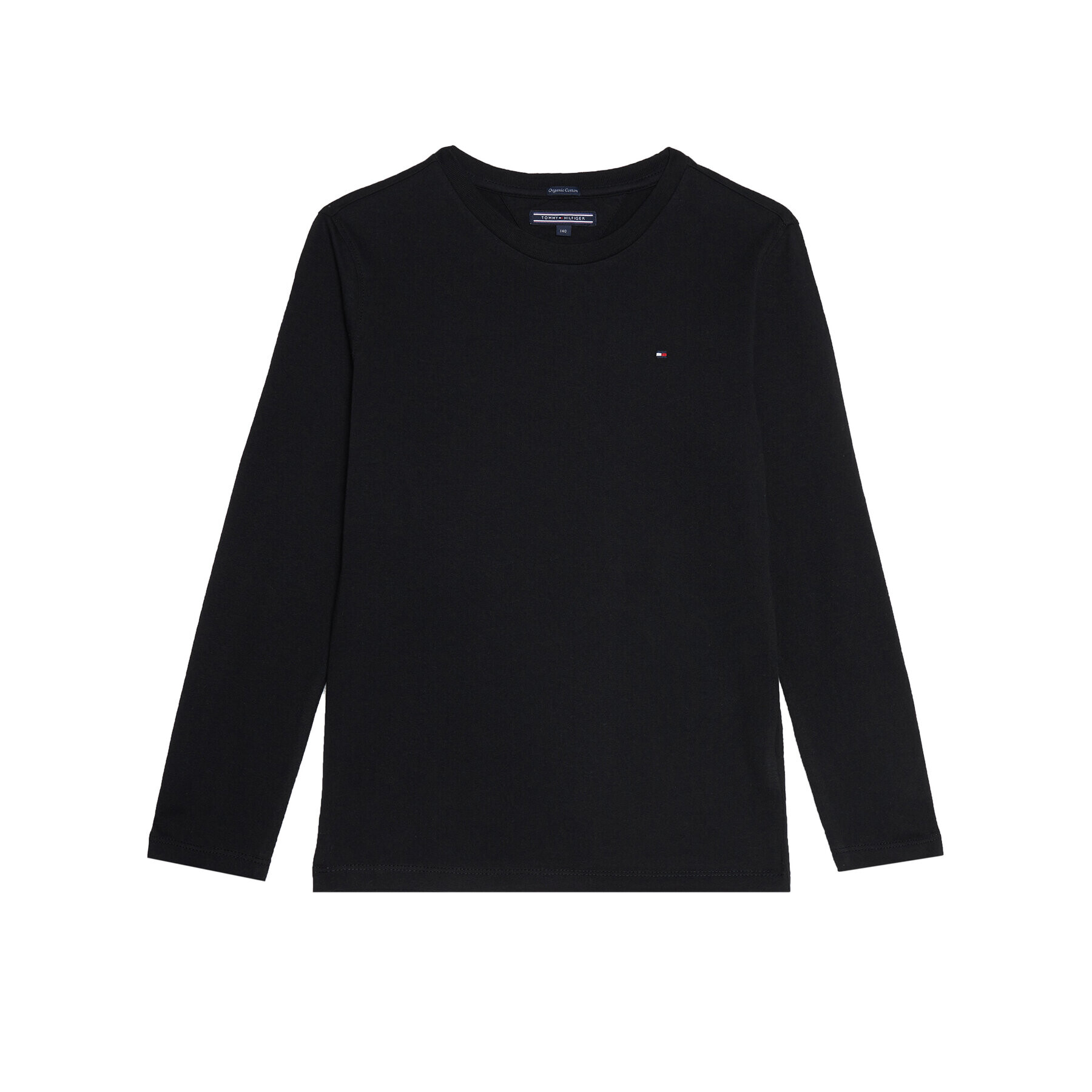 Tommy Hilfiger Bluză KB0KB04141 Negru Long Sleeve - Pled.ro