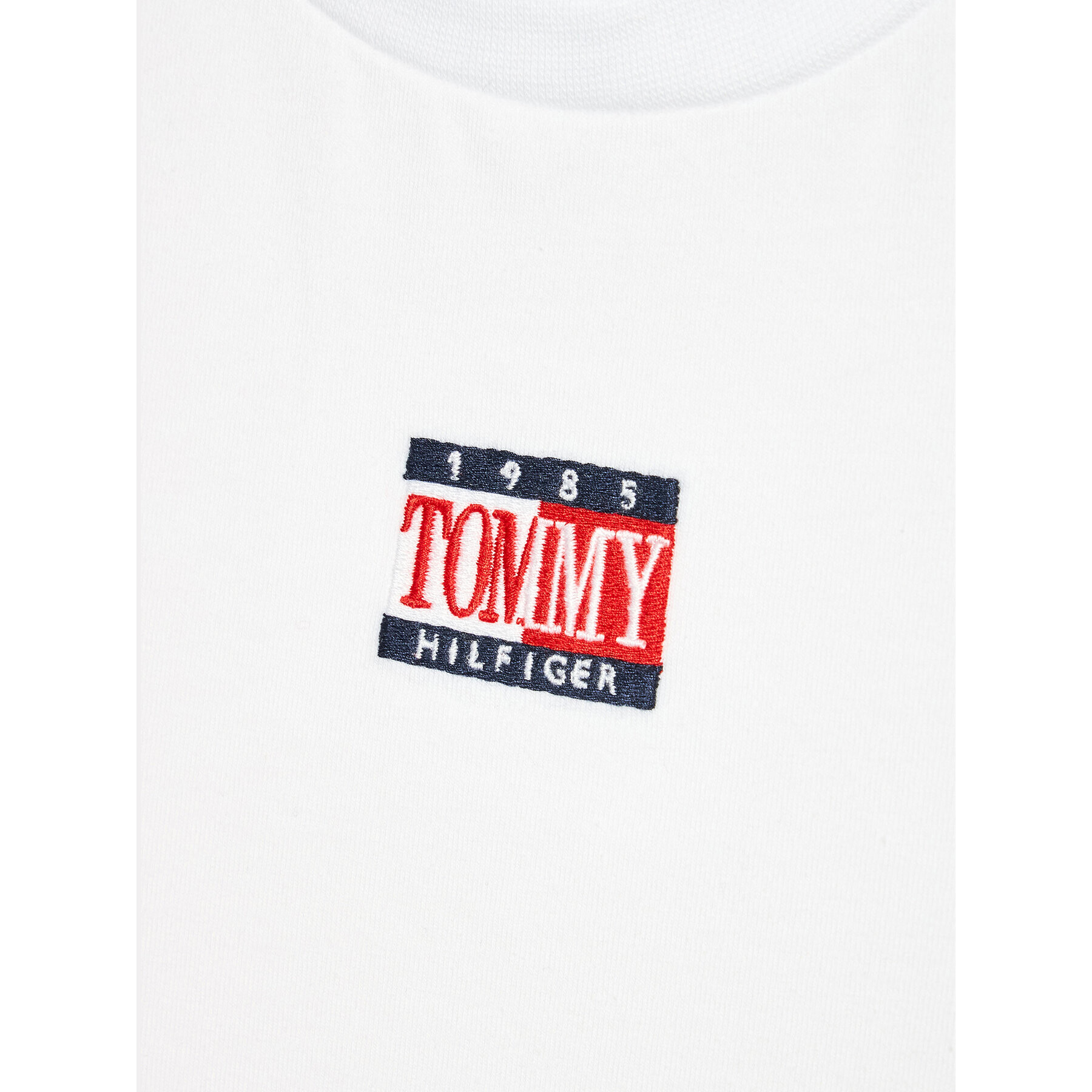 Tommy Hilfiger Bluză KB0KB07019 D Alb Regular Fit - Pled.ro