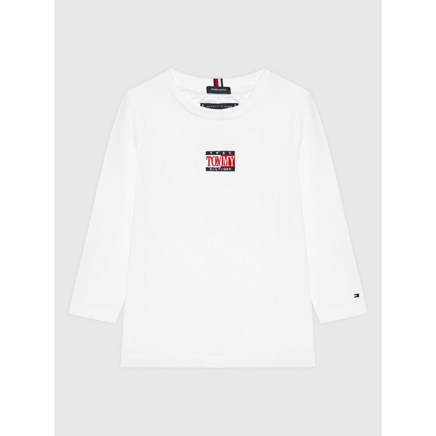 Tommy Hilfiger Bluză KB0KB07019 M Alb Regular Fit - Pled.ro