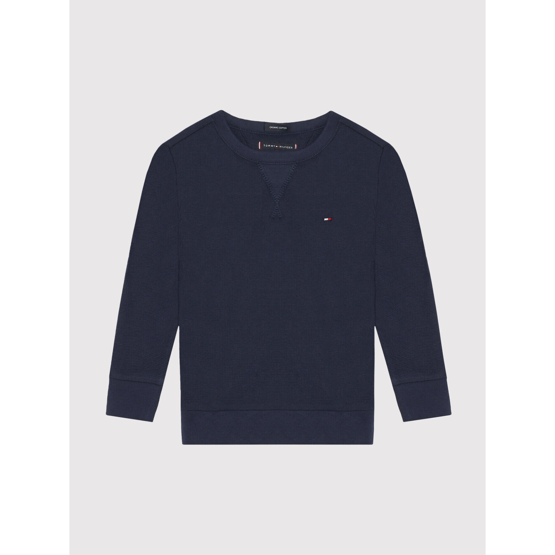 Tommy Hilfiger Bluză KB0KB07076 D Bleumarin Regular Fit - Pled.ro