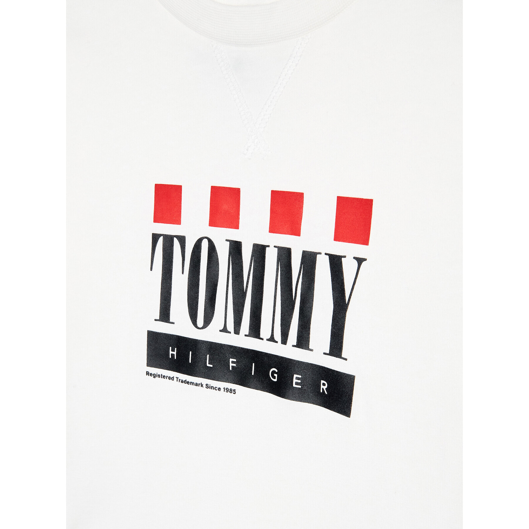 Tommy Hilfiger Bluză KB0KB07793 M Alb Regular Fit - Pled.ro