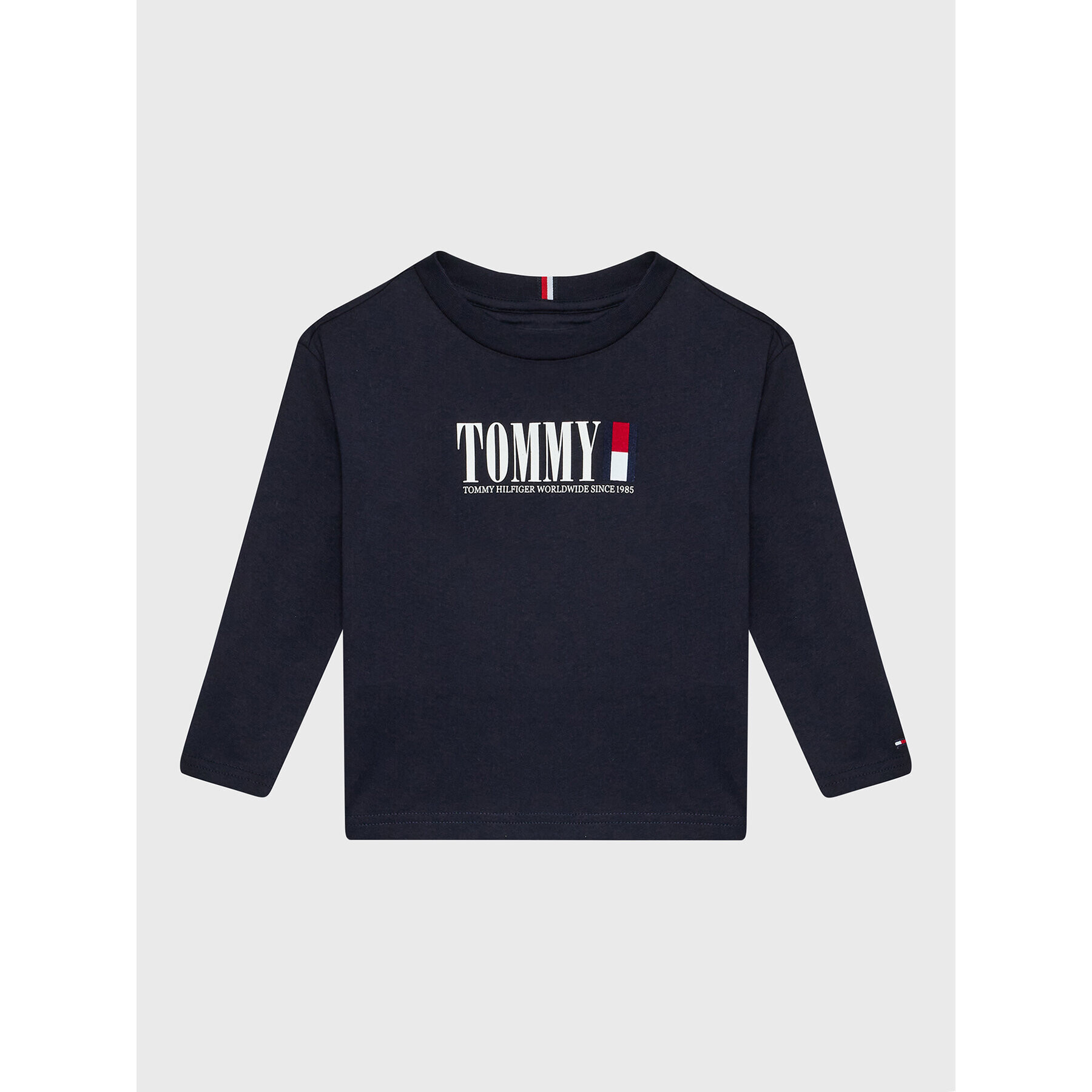 Tommy Hilfiger Bluză KB0KB07887 M Bleumarin Regular Fit - Pled.ro