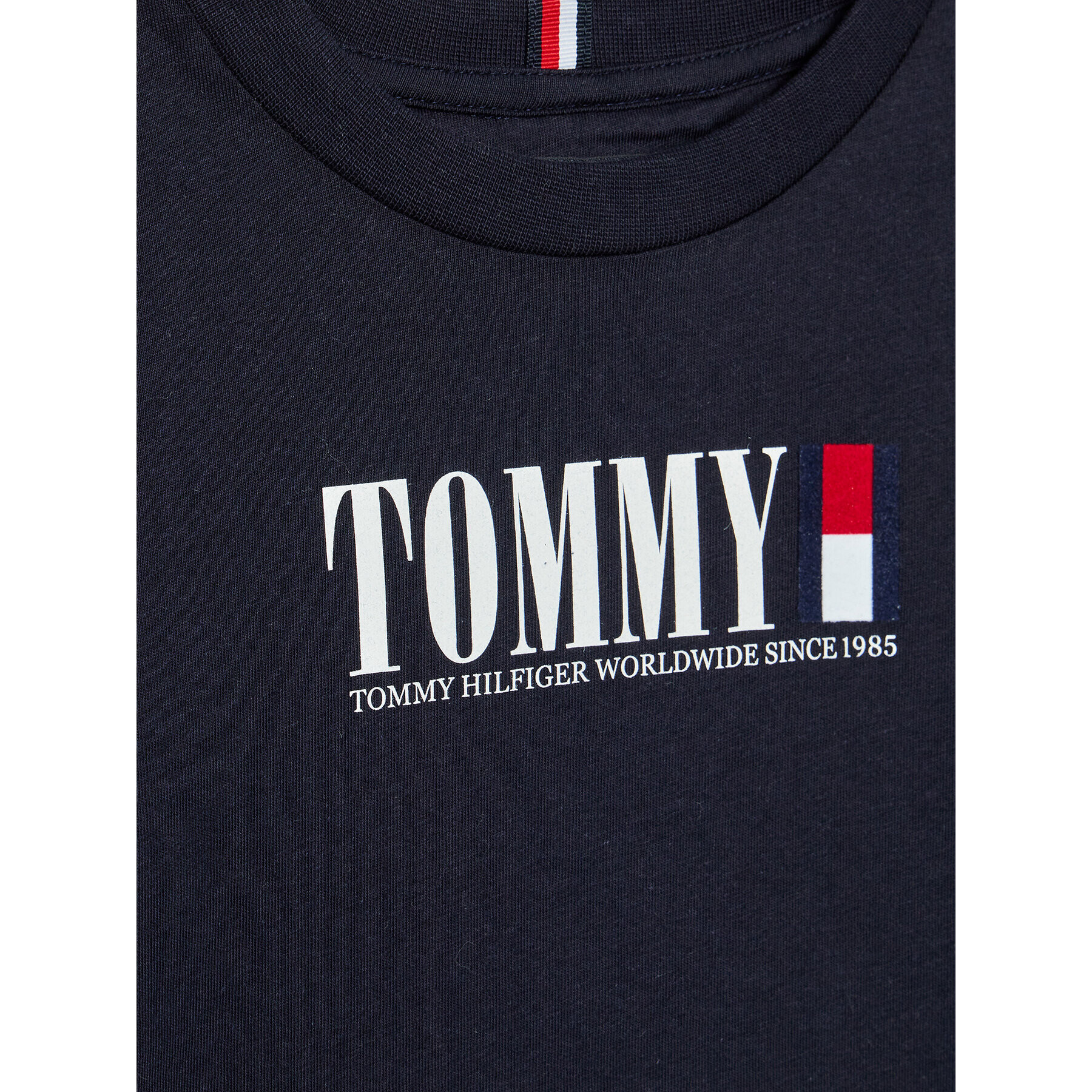 Tommy Hilfiger Bluză KB0KB07887 M Bleumarin Regular Fit - Pled.ro