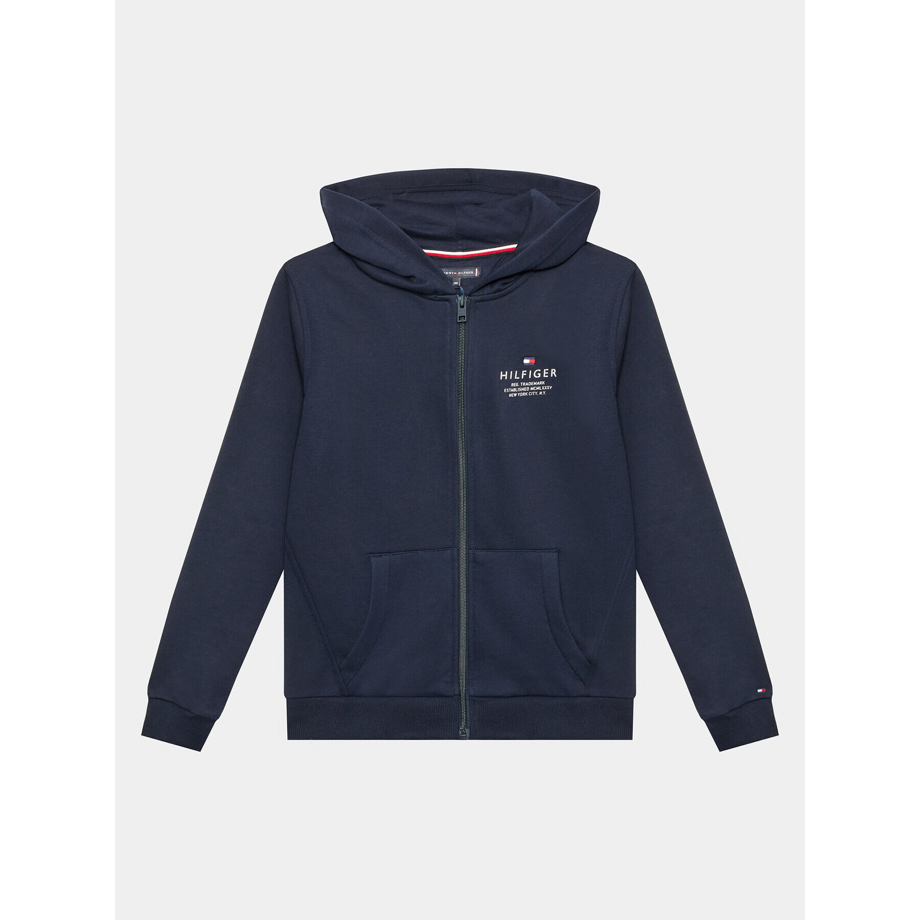 Tommy Hilfiger Bluză KB0KB08233 D Bleumarin Regular Fit - Pled.ro