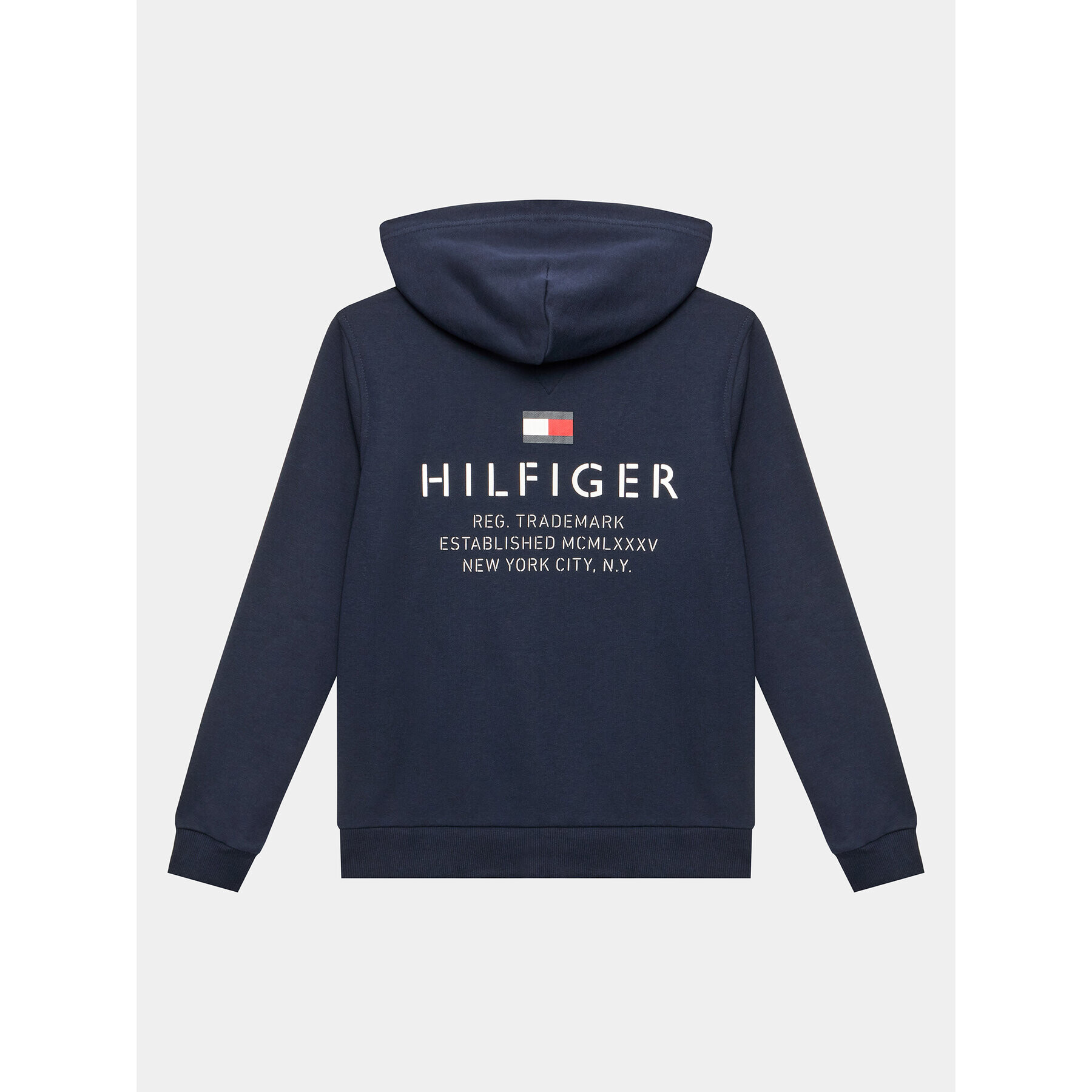 Tommy Hilfiger Bluză KB0KB08233 D Bleumarin Regular Fit - Pled.ro