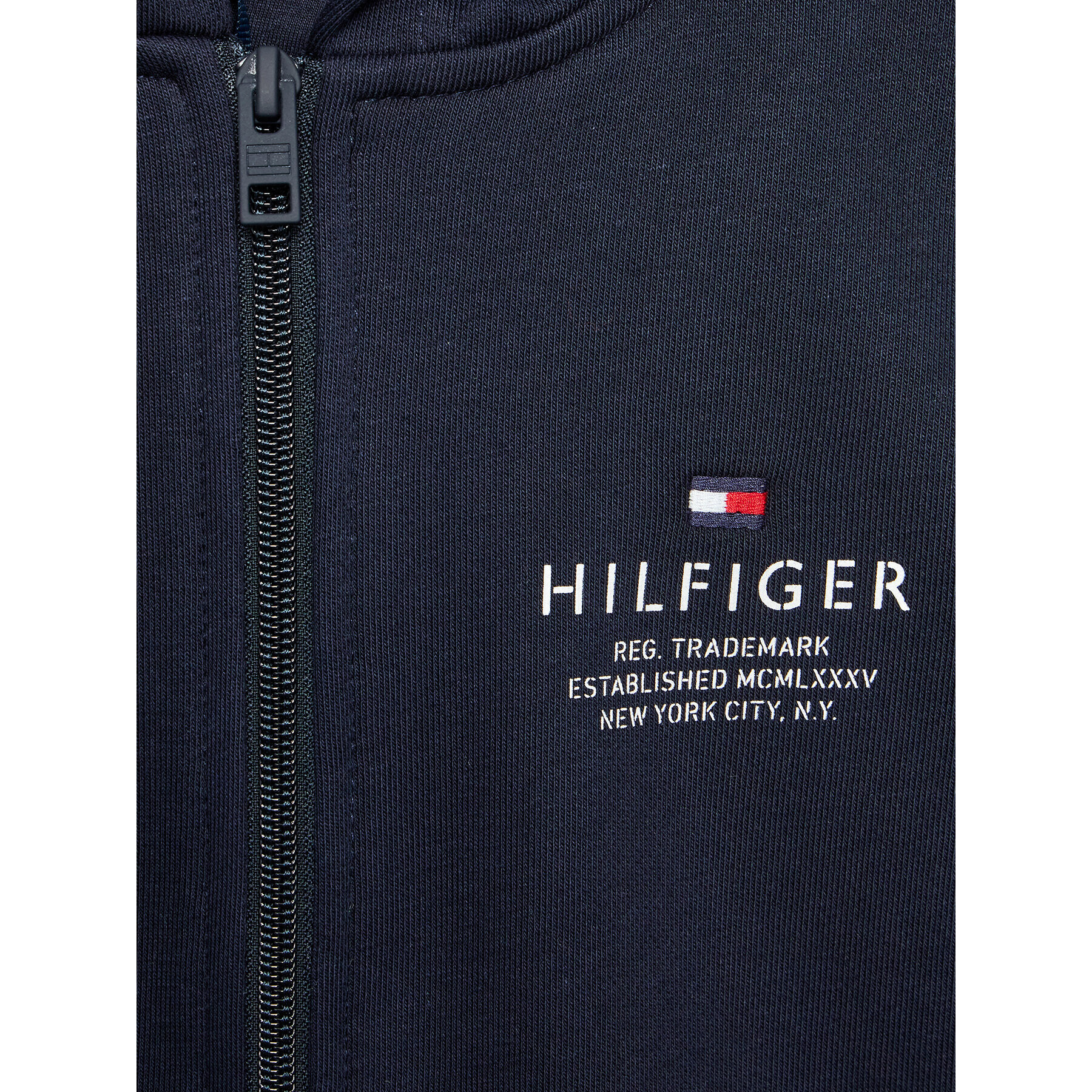 Tommy Hilfiger Bluză KB0KB08233 D Bleumarin Regular Fit - Pled.ro