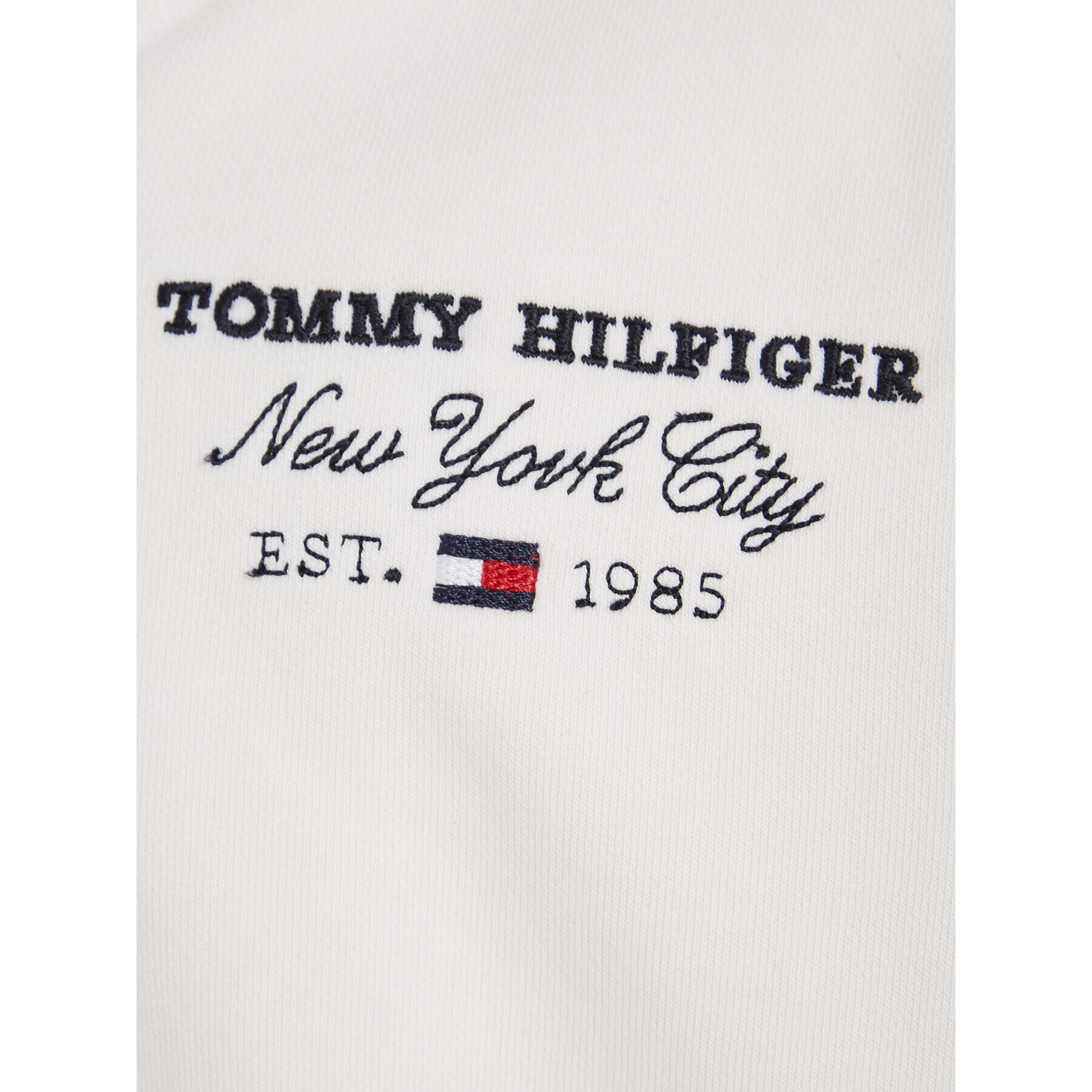 Tommy Hilfiger Bluză KG0KG07591 Alb Regular Fit - Pled.ro