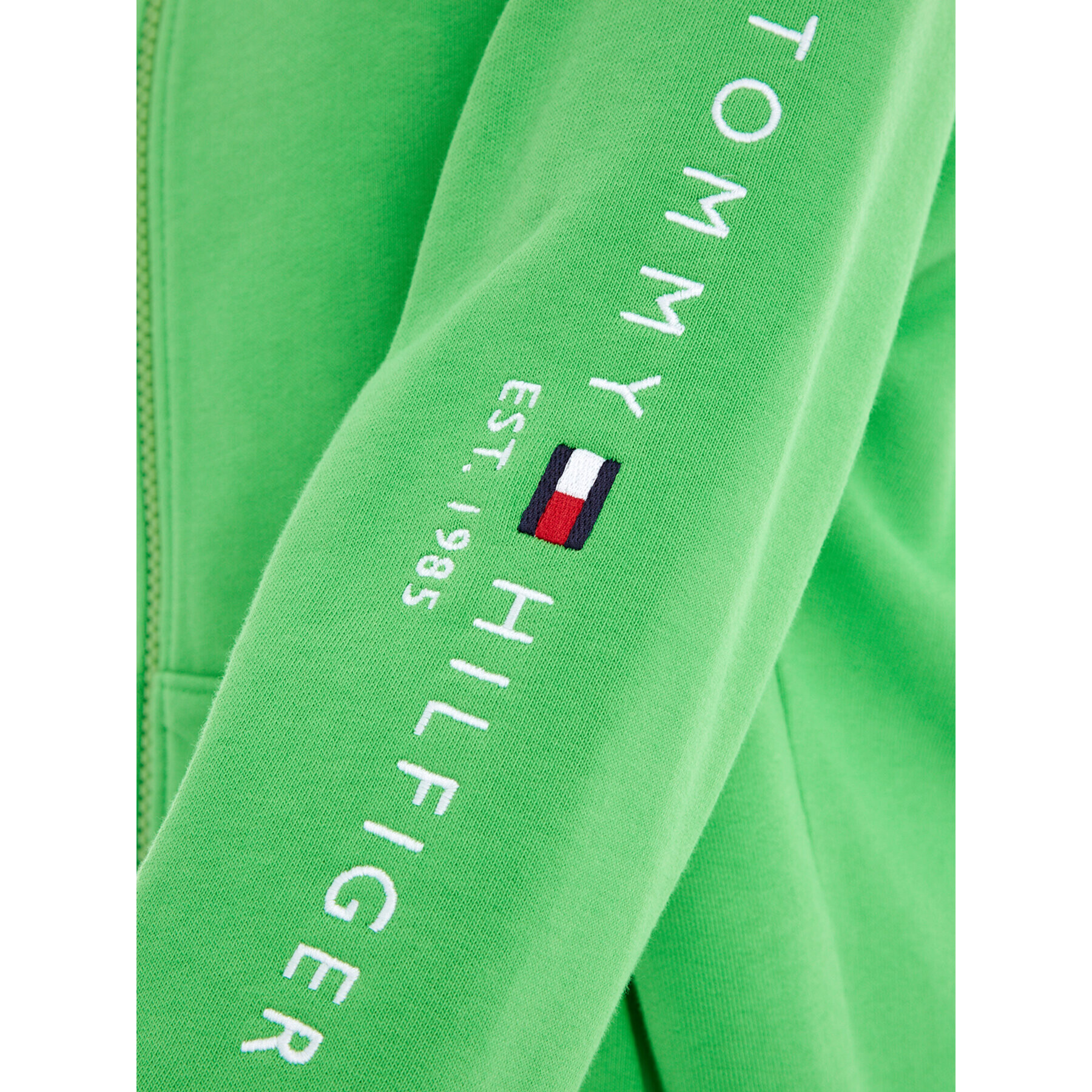 Tommy Hilfiger Bluză KS0KS00421 M Verde Regular Fit - Pled.ro