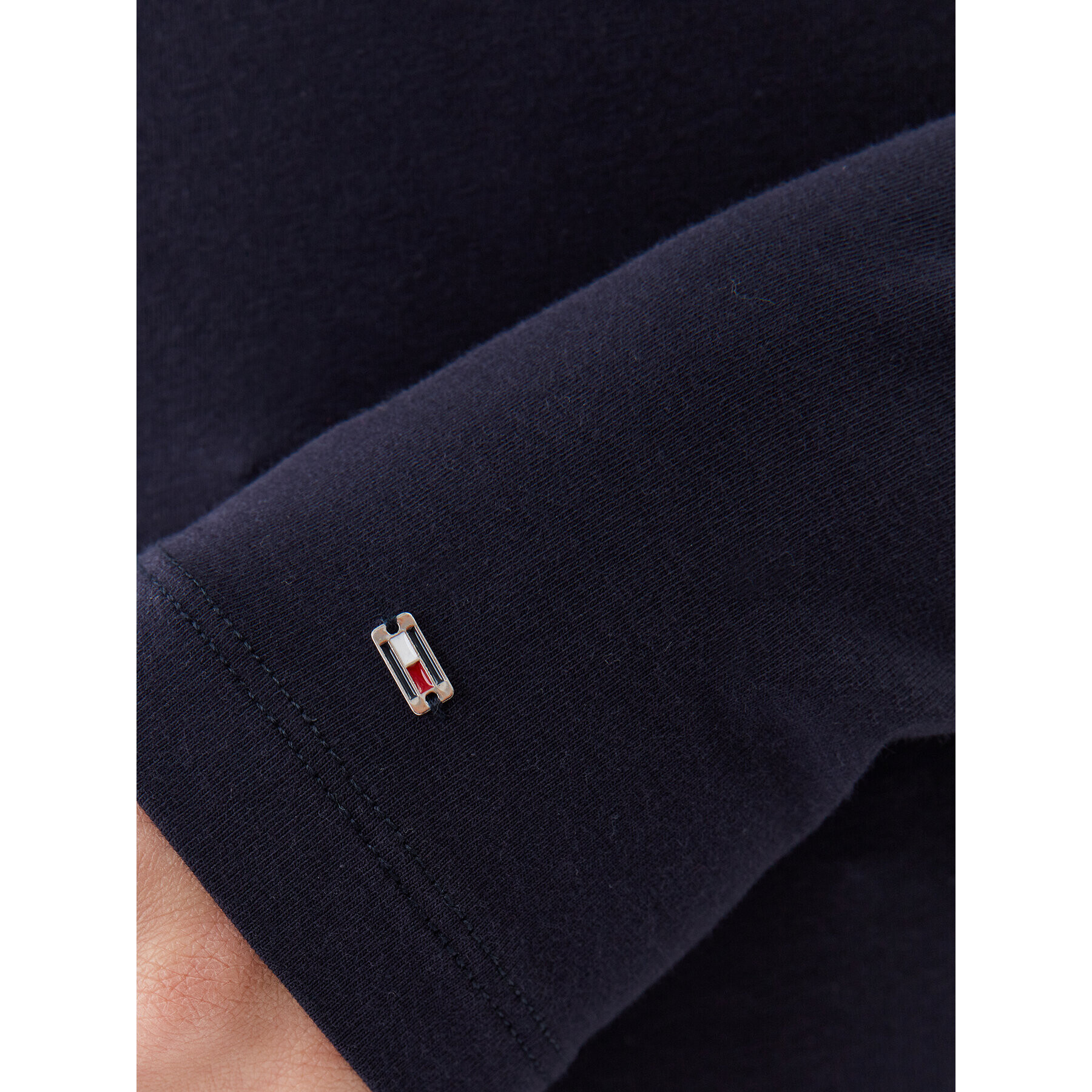 Tommy Hilfiger Bluză Modern WW0WW39147 Bleumarin Slim Fit - Pled.ro