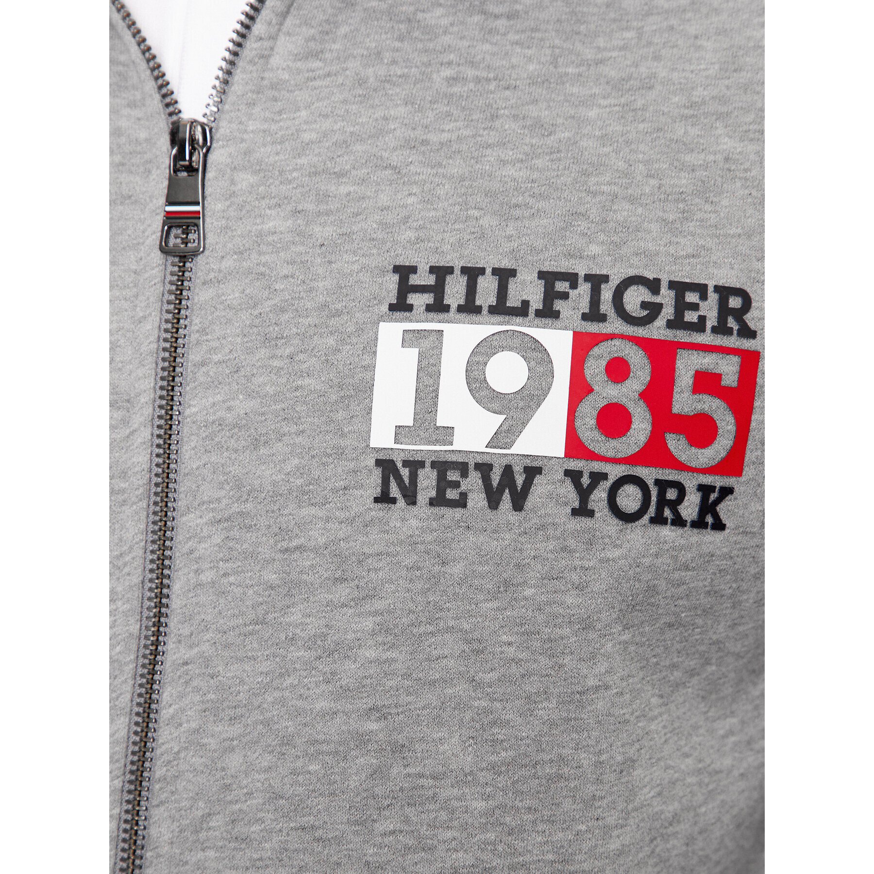 Tommy Hilfiger Bluză New York MW0MW32749 Gri Regular Fit - Pled.ro